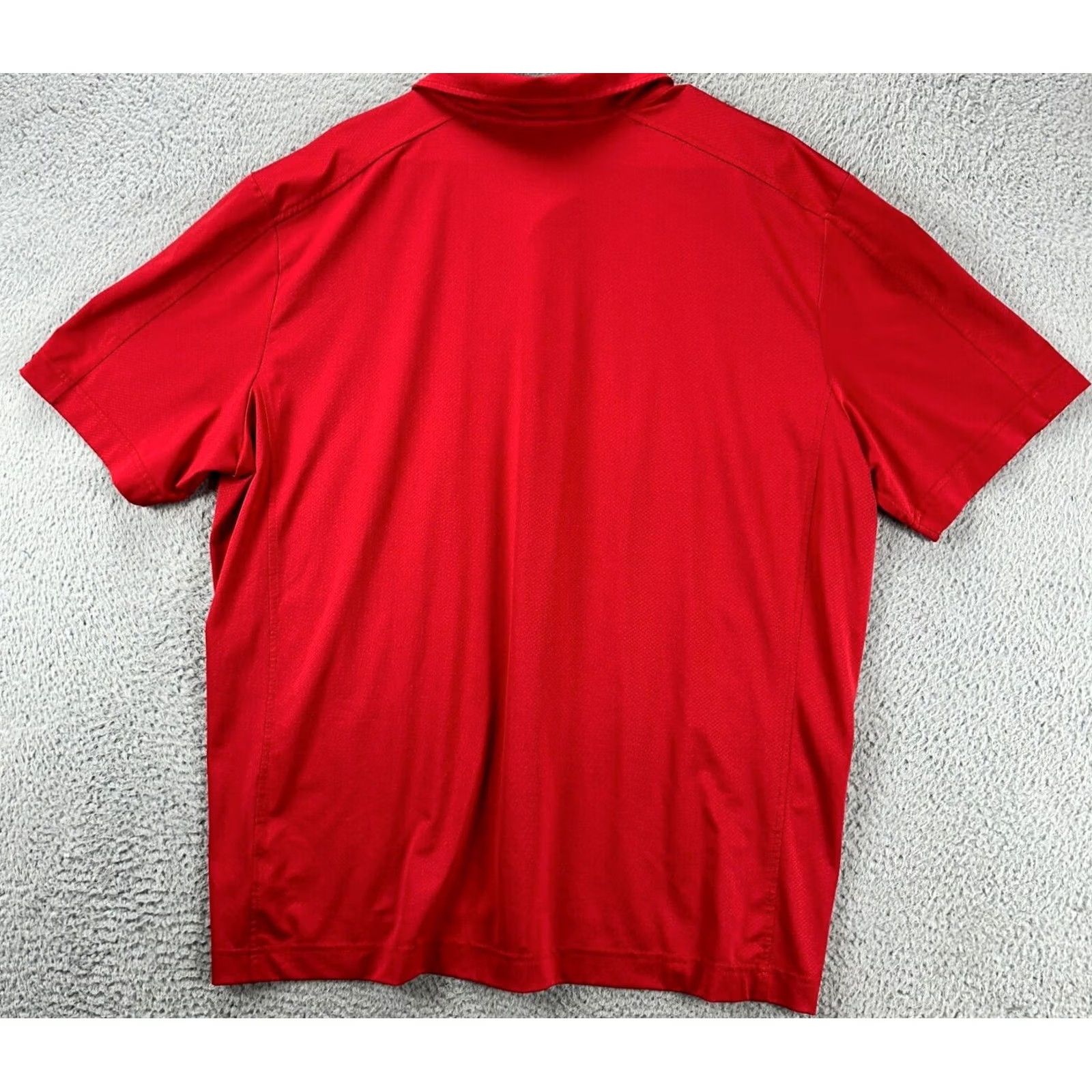 Cutter & Buck Cutter Buck Shirt Mens 2XL Red Golf Polo Stretch Short Sleeve Athletics Rugby Polo Adult Golfing Golfer Outdoor Walking Comfort Mens Size US XXL / EU 58 / 5 - 3 Thumbnail