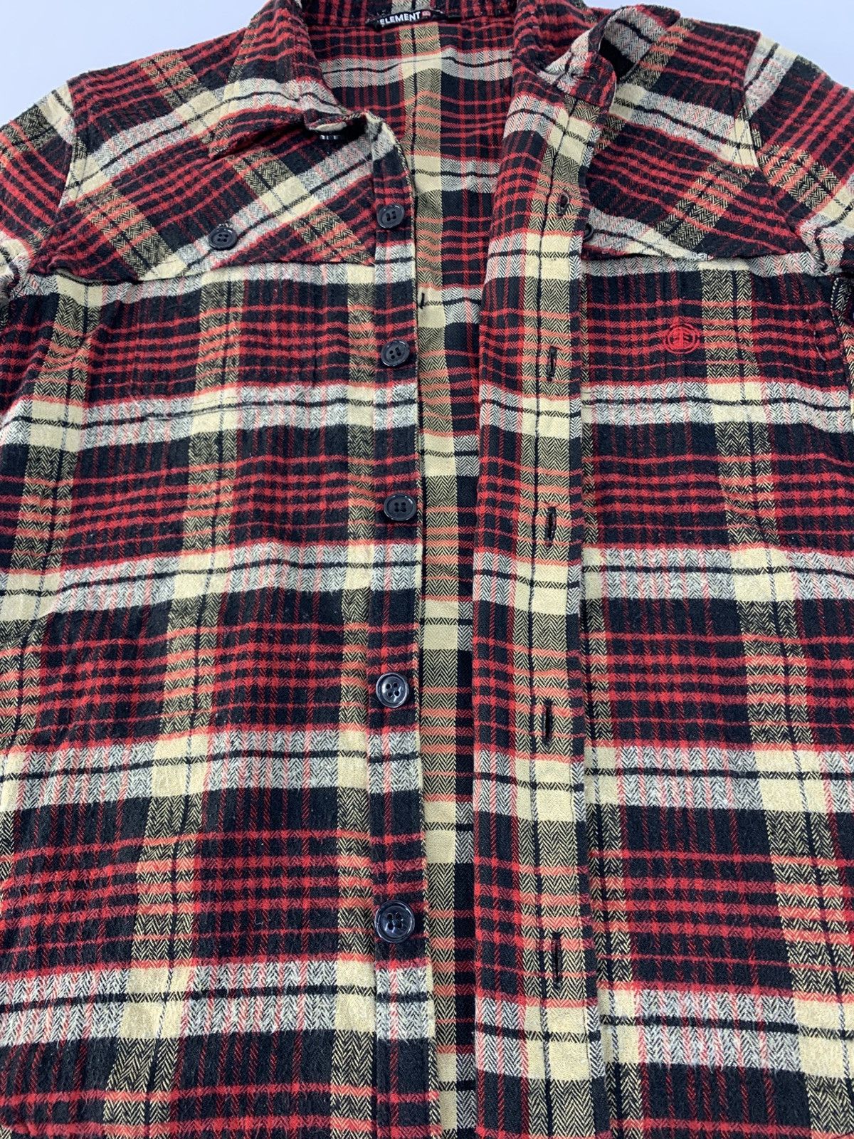 Element Element Western Button Up Flannel Plaid Checked Herringbone Size US M / EU 48-50 / 2 - 6 Thumbnail