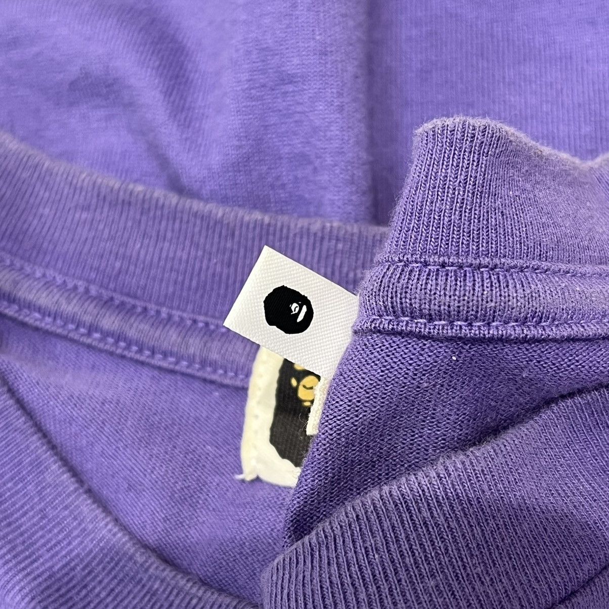 Bape Bape Relaxed Mad Face Tee Purple Size US M / EU 48-50 / 2 - 7 Thumbnail