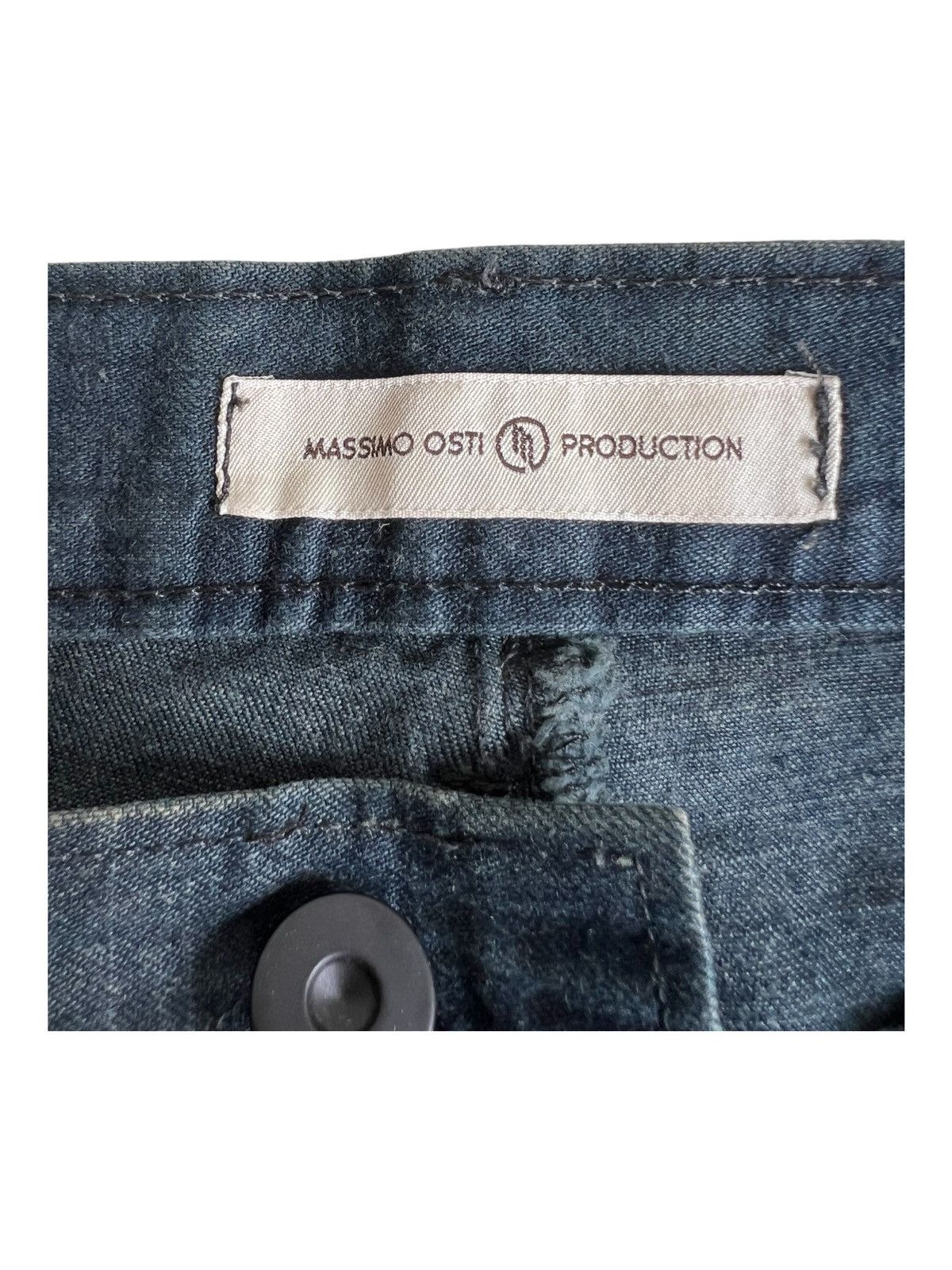 C.P. Company × Massimo Osti × Stone Island Vintage 1980s Massimo Osti ™️ Logo Baggy Denim Jeans Archive Size US 29 - 9 Thumbnail