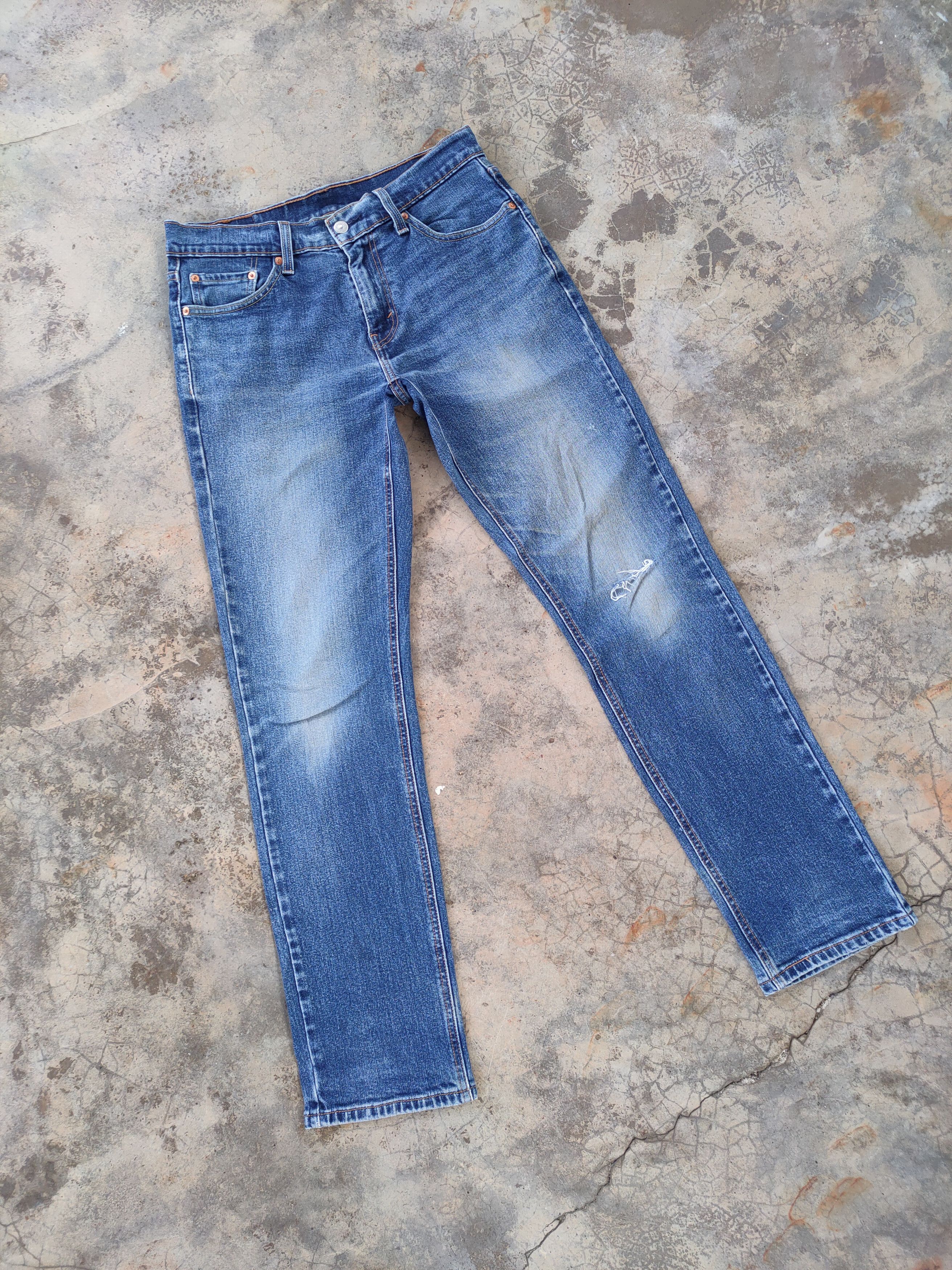 Jean × Levi's W31 LEVI'S 541 FADED SKINNY JEANS DENIM PANTS Size US 31 - 2 Thumbnail