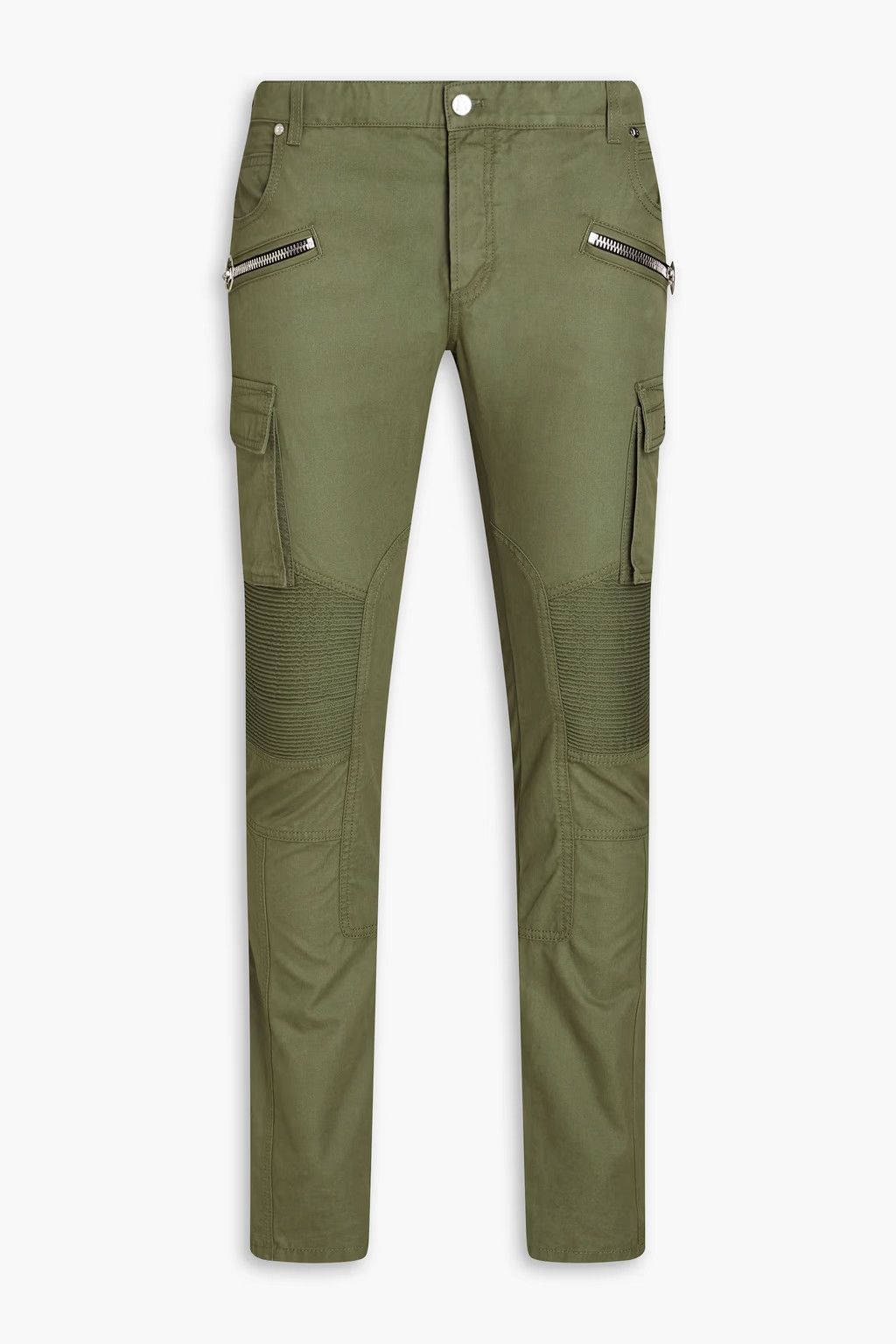 Balmain o1y0426 Cargo Pant in Military Green Size US 30 / EU 46 - 1 Thumbnail