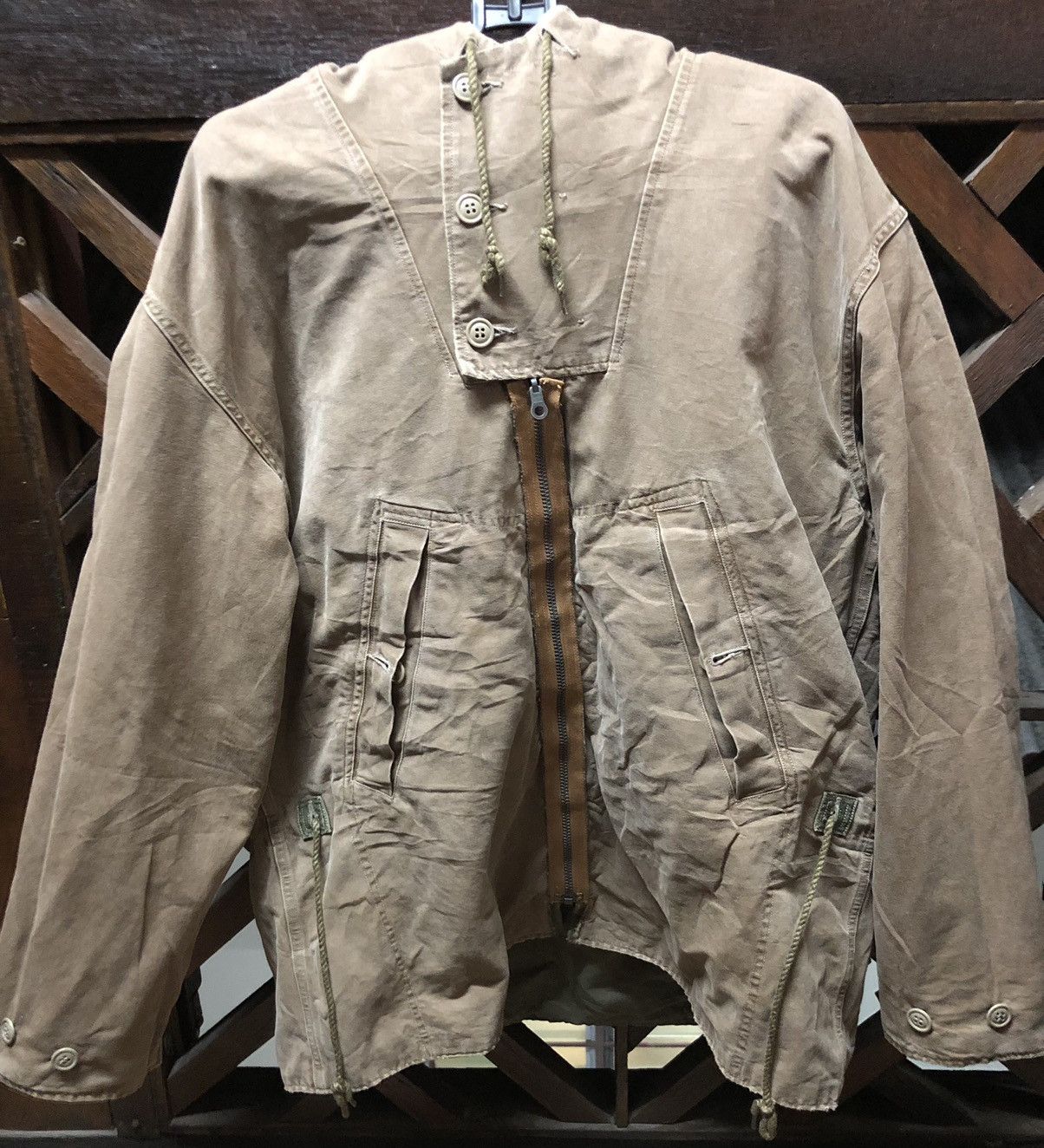 Kapital Seilin🇯🇵 Anorak Parka Reversible Army Kapital Size US M / EU 48-50 / 2 - 3 Thumbnail