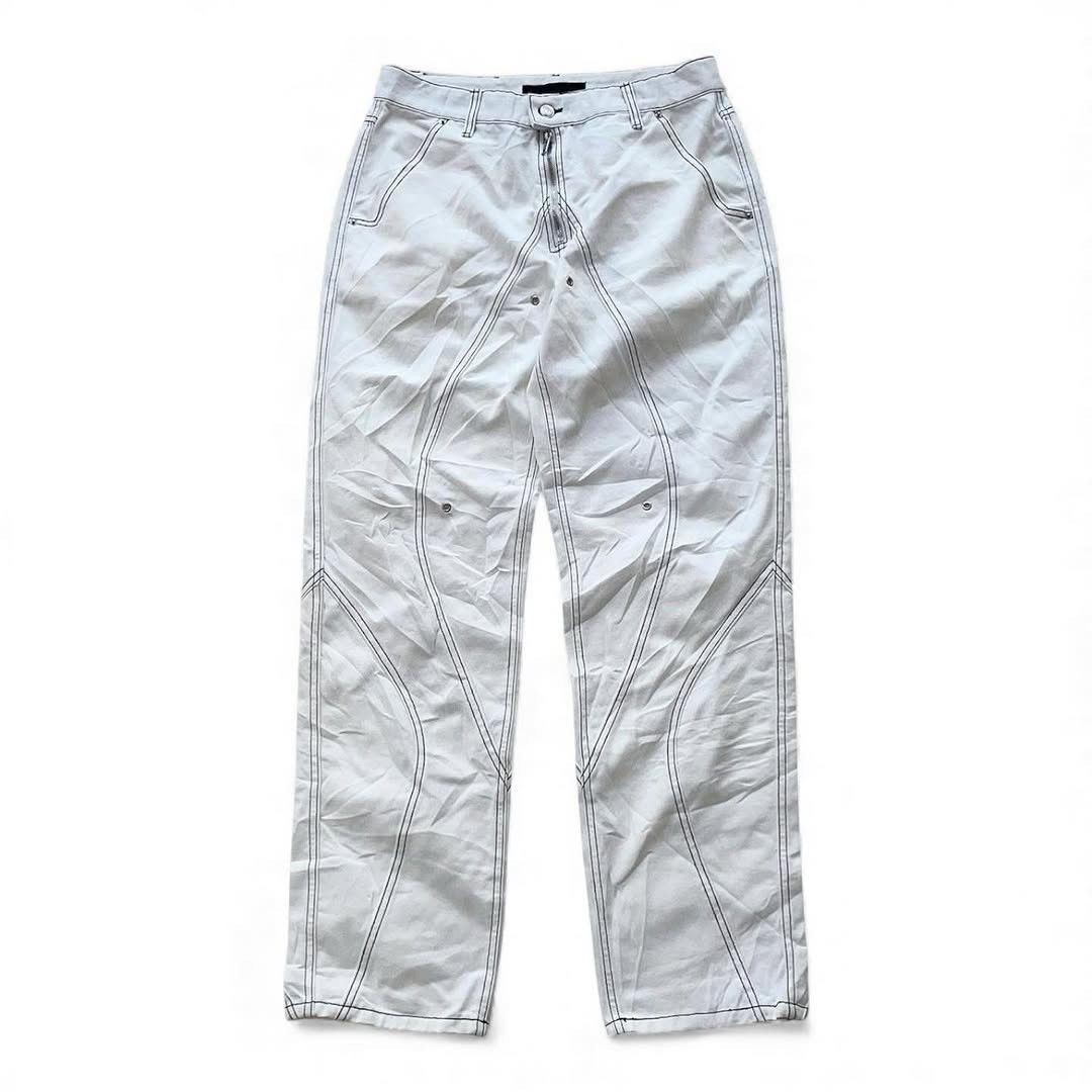 Japanese Brand 51PERCENT Tunnel Lining Trouser Denim Pants Size US 32 / EU 48 - 1 Thumbnail