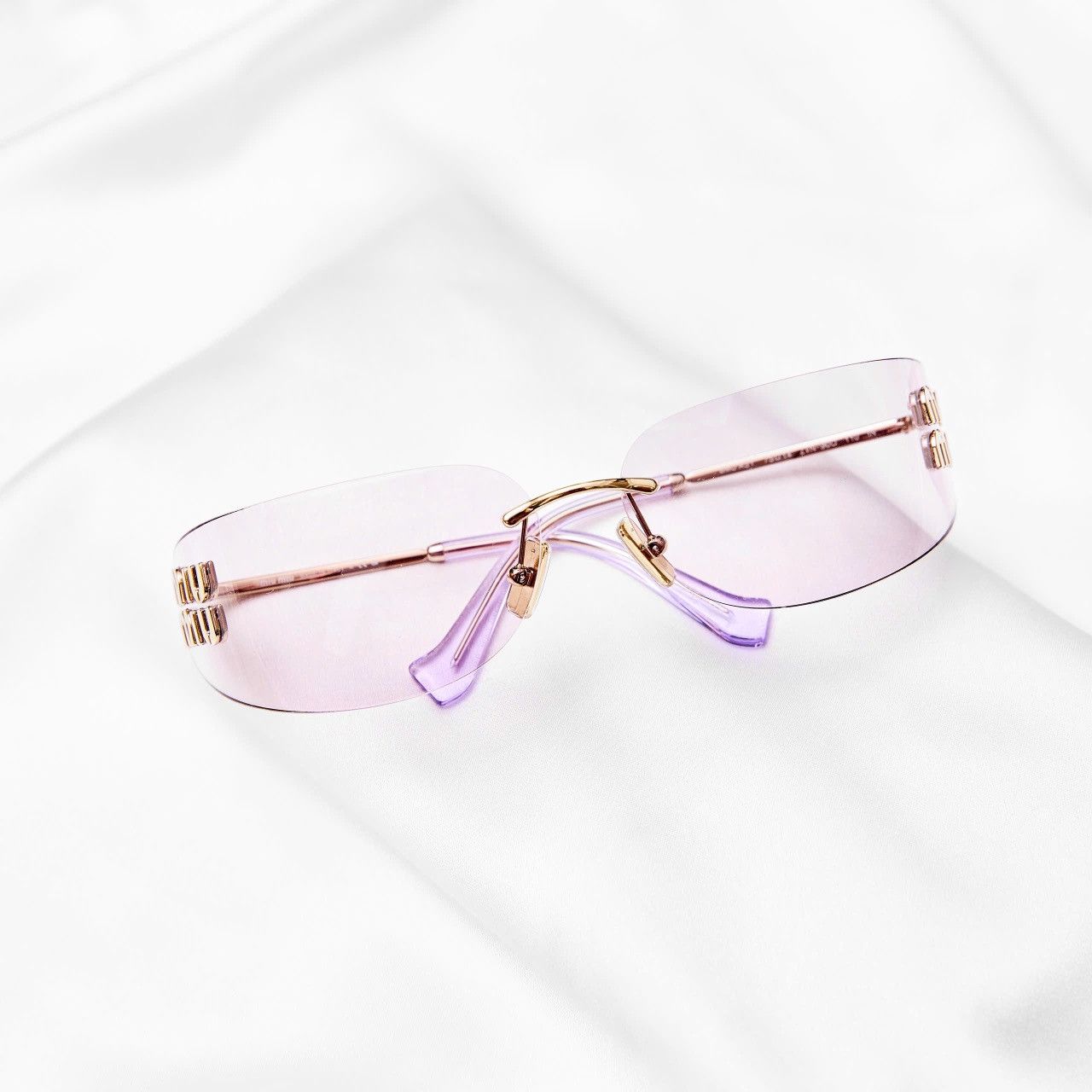 Miu Miu MIU MIU 0MU A51S ZVN90O SUNGLASSES Size ONE SIZE - 6 Thumbnail