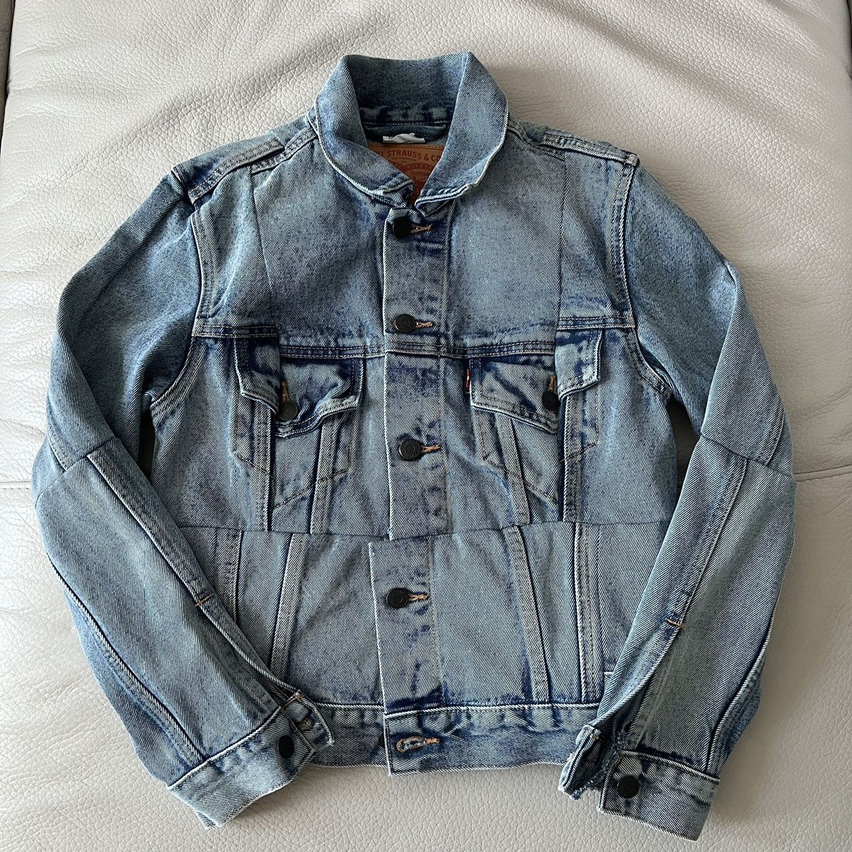 Levi's × Levi's Vintage Clothing × Vetements AW18 Vetements x Levi’s Reconstructed Denim Jacket Size S / US 4 / IT 40 - 1 Thumbnail