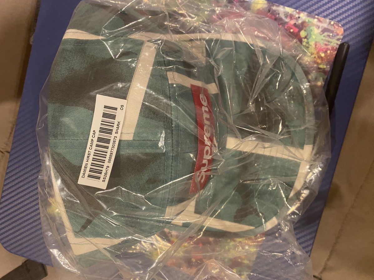 Damien Hirst × Supreme Supreme/Damien Hirst Camp Cap “Shark” OS Size ONE SIZE - 4 Thumbnail