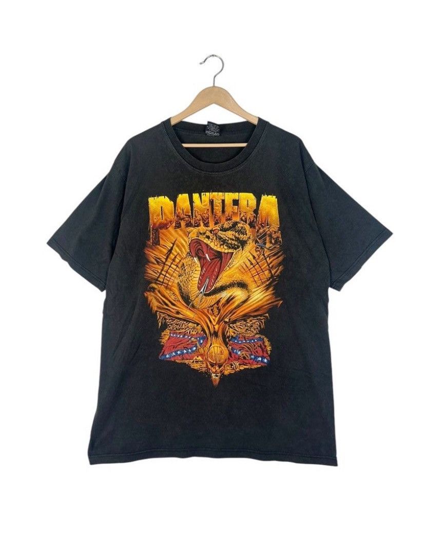 Band Tees × Vintage Vintage Pantera /cobra head/ Oversizes /Metal /Thrash Metal Size US XXL / EU 58 / 5 - 1 Thumbnail
