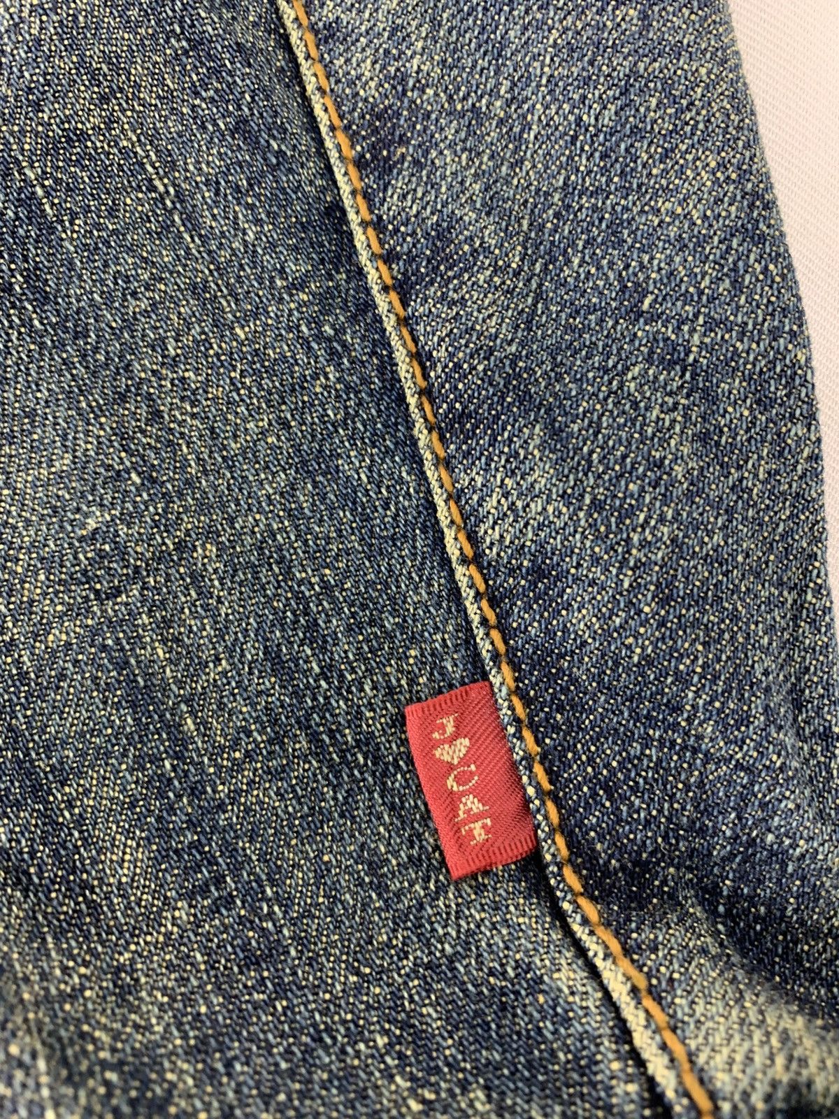 Jungles Finglacoote Japan Indigo Denim Biker Moto Jacket Size M / US 6-8 / IT 42-44 - 10 Thumbnail