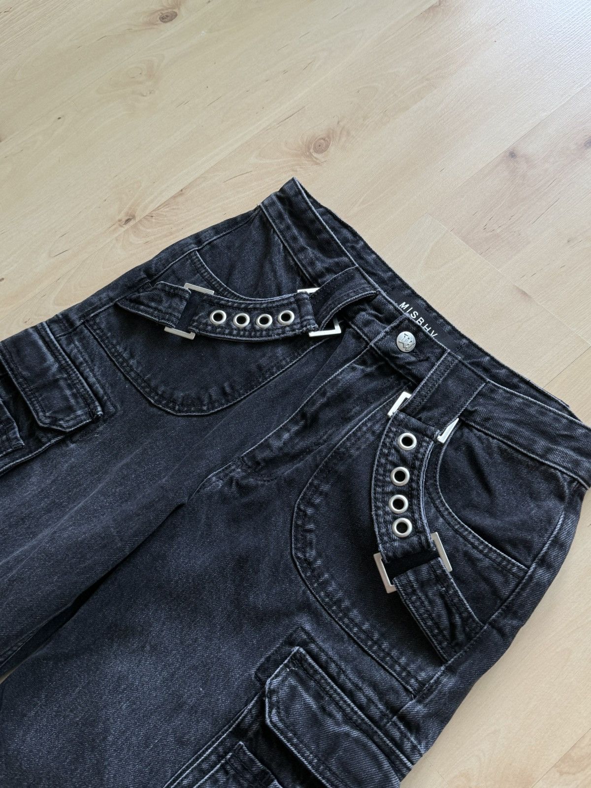 Misbhv Misbhv Harness Strap Cargo Trousers denim jeans 27 Size 27" / US 4 / IT 40 - 5 Thumbnail
