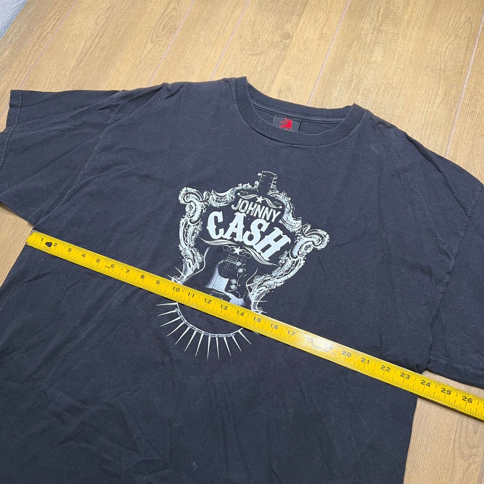 Vintage Vintage Johnny Cash T-Shirt: 2006 Zion Sz XXL Y2K Distress Size US XXL / EU 58 / 5 - 6 Thumbnail