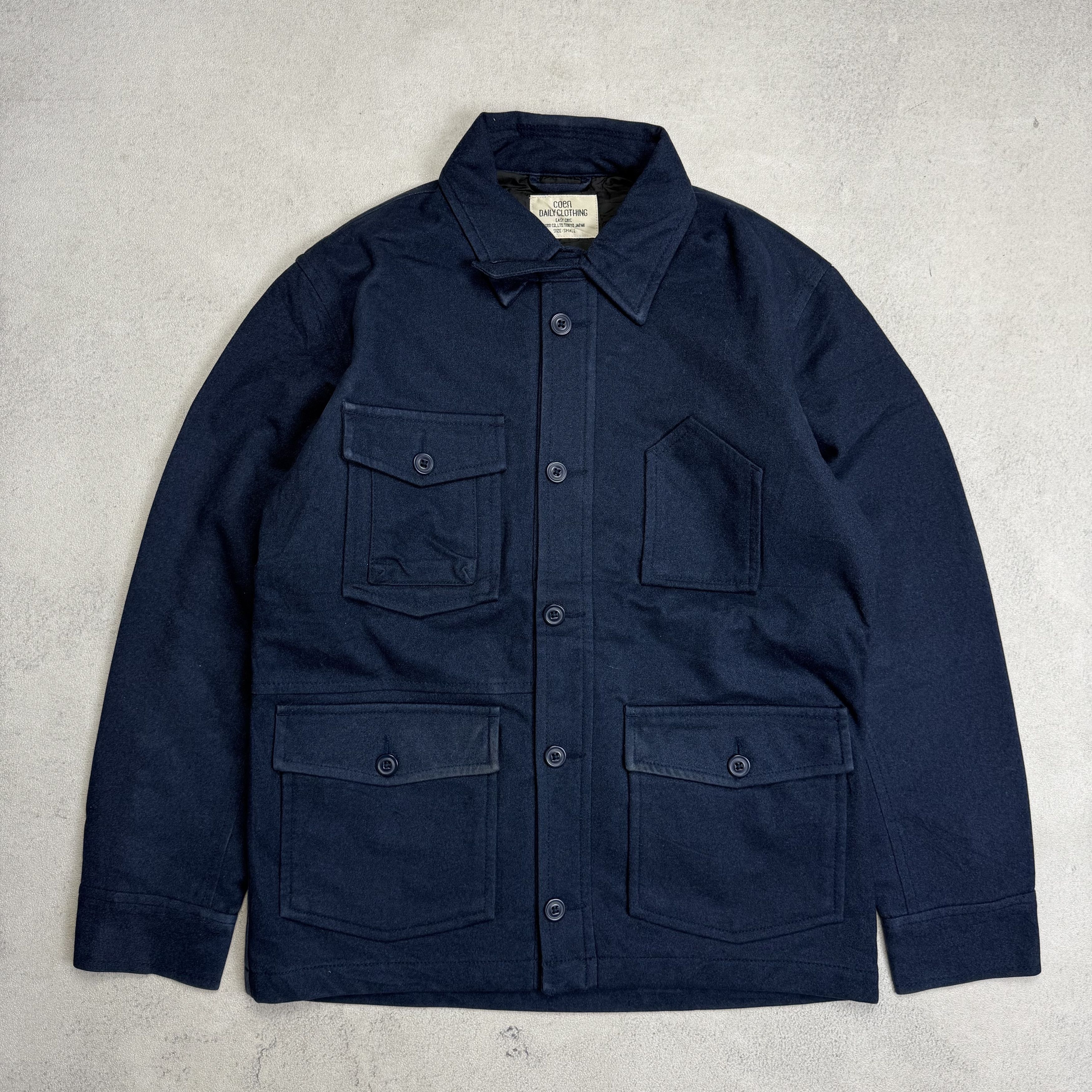 Japanese Brand COEN Chore Jacket Multi Pocket Size US S / EU 44-46 / 1 - 1 Thumbnail