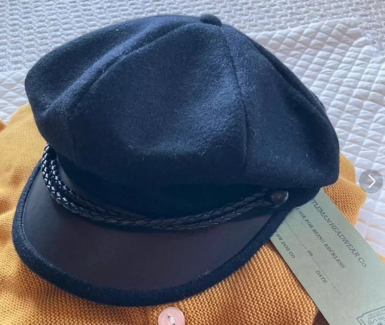 The Real McCoy's The REAL McCOY'S Navy Hat, Captain's Hat, Biker Hat发布成功 Size ONE SIZE - 1 Thumbnail