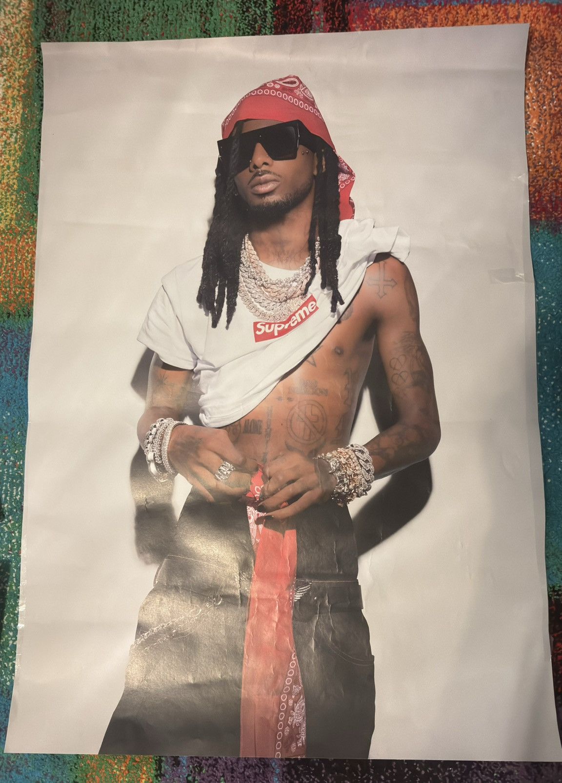 Supreme Supreme x Playboi Carti Poster Berlin Size ONE SIZE - 1 Preview
