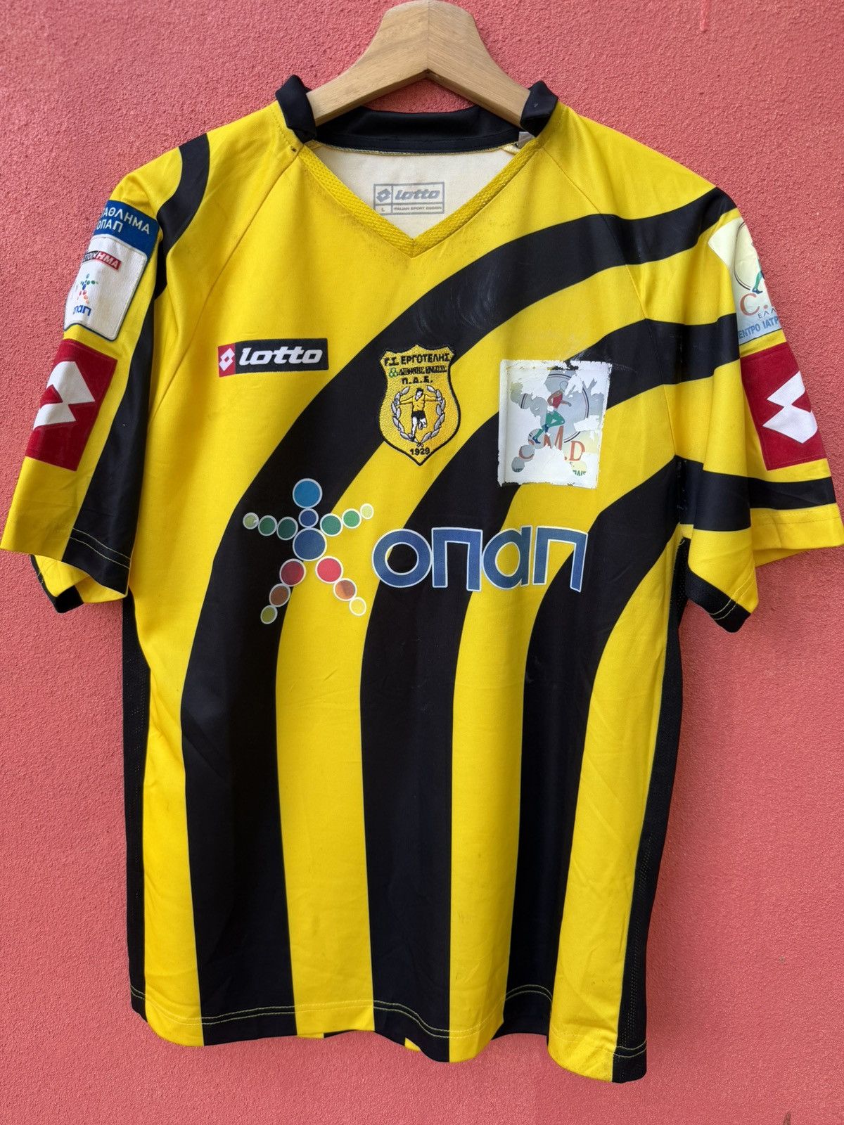 Other Matchworn Ergotelis FC x Lotto Size US L / EU 52-54 / 3 - 1 Thumbnail