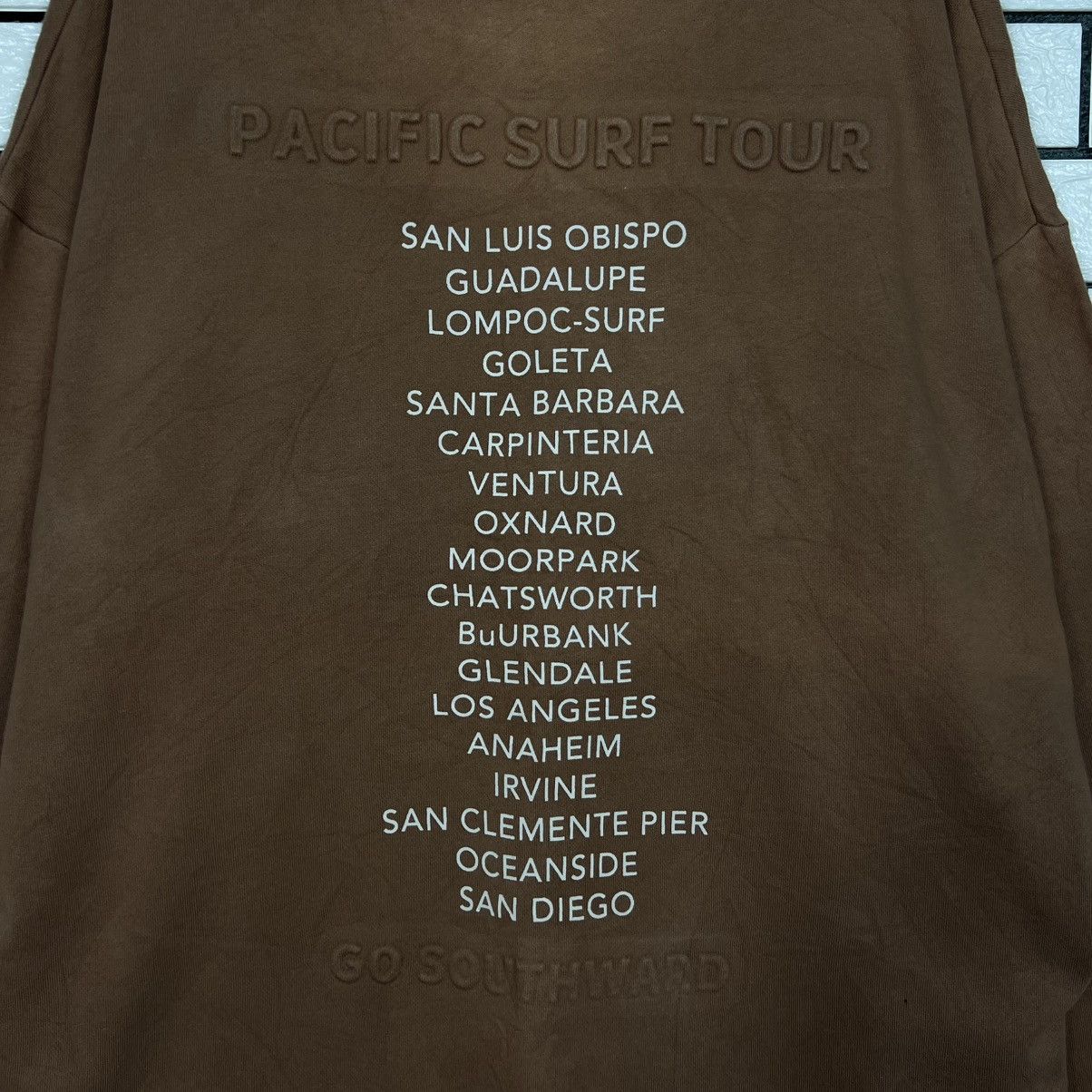 Japanese Brand RAG MACHINE AMT Pacific Surf Tour Sweater #4220-C192 Size US L / EU 52-54 / 3 - 3 Thumbnail