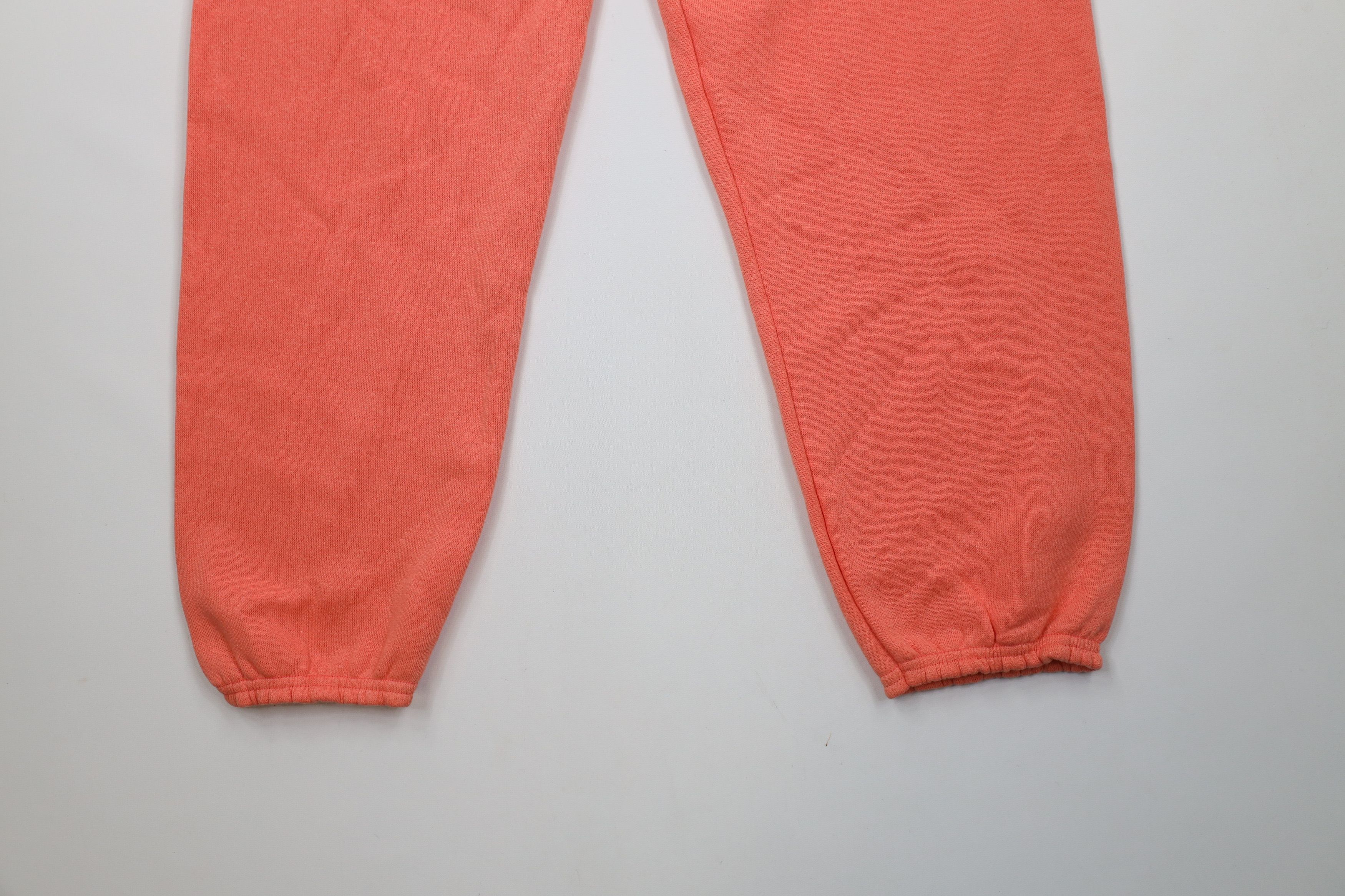 Vintage Deadstock Vintage 90s Streetwear Sweatpants Joggers Salmon Size 30" / US 8 / IT 44 - 12 Thumbnail