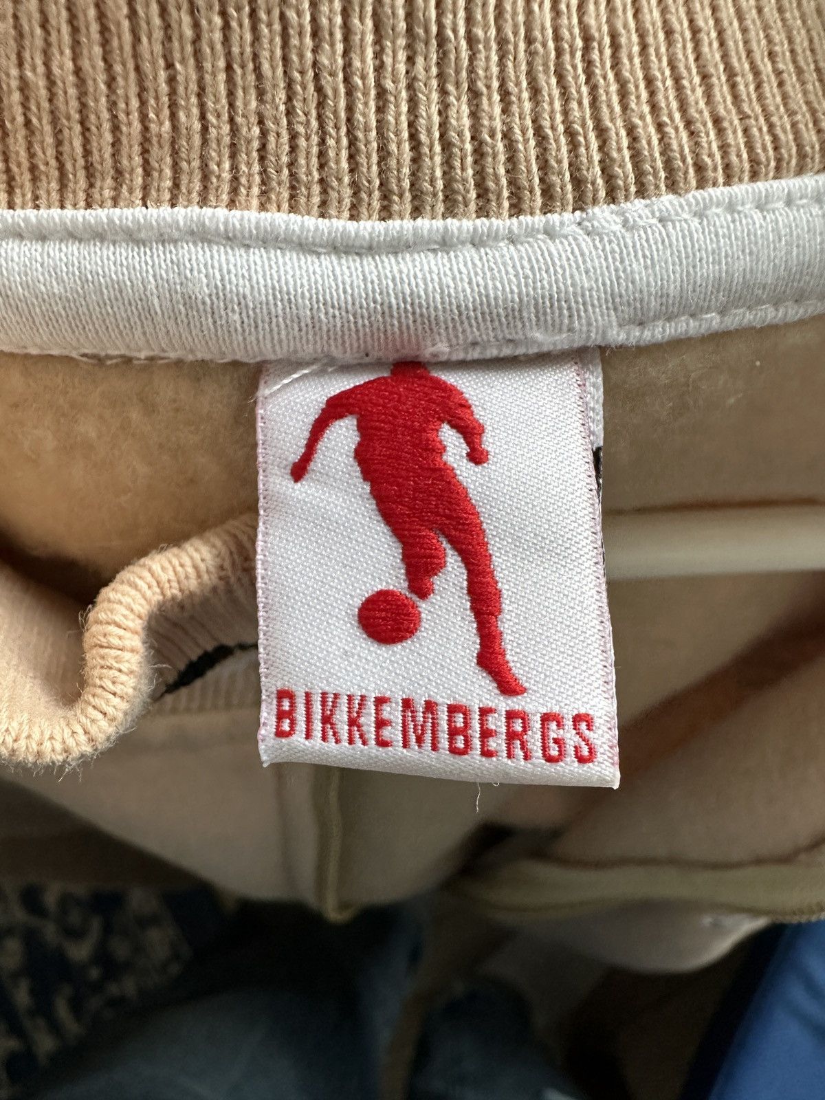 Dirk Bikkembergs Vintage Dirk Bikkembergs Sports Cream / Peach Track Top Size US M / EU 48-50 / 2 - 9 Thumbnail