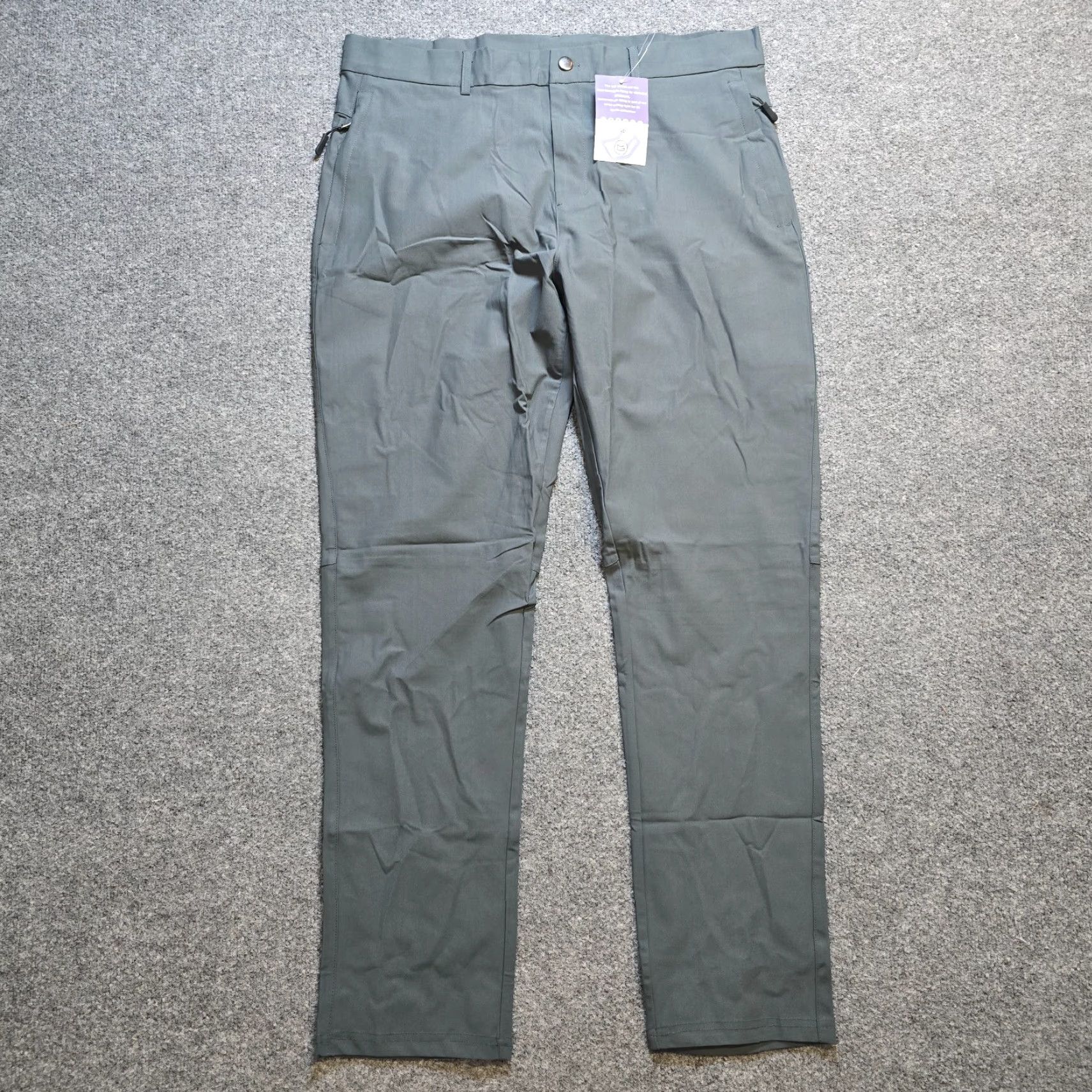 Vintage **Gradual Mens Gray Athletic Pants Size 32 Straight Leg Pockets** User: Gradual Mens Gray Athletic Pants Size 32 Straight Leg Pockets Size US 32 / EU 48 - 2 Thumbnail