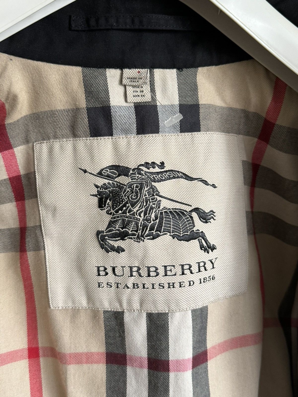Burberry Prorsum Burberry Prorsum Trench Coat Size S / US 4 / IT 40 - 13 Thumbnail