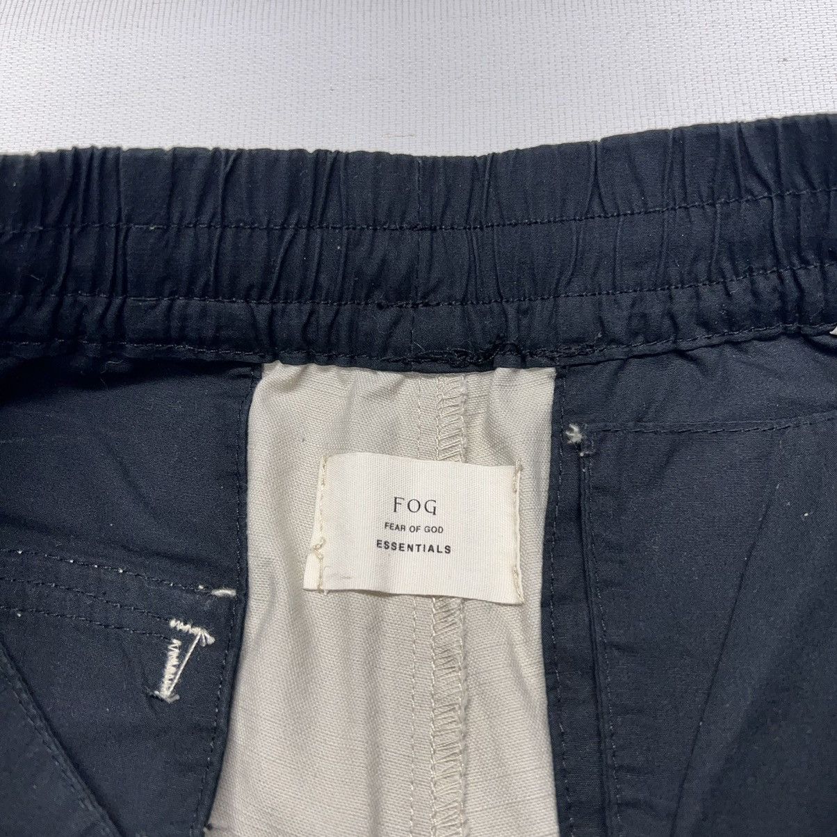 Essentials × FOG FOG Essentials Cargo Pants Beige Ankle Zip Drawstring Size US 32 / EU 48 - 6 Thumbnail