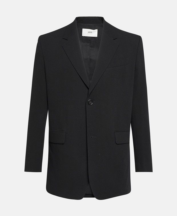 AMI Wool suit jacket Size 48R - 1 Thumbnail