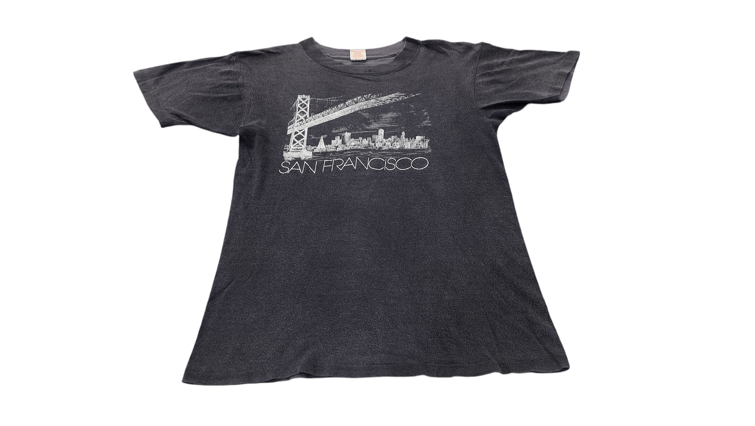 Vintage Vintage 80s Sun faded San Francisco Graphic tshirt Size US S / EU 44-46 / 1 - 1 Thumbnail