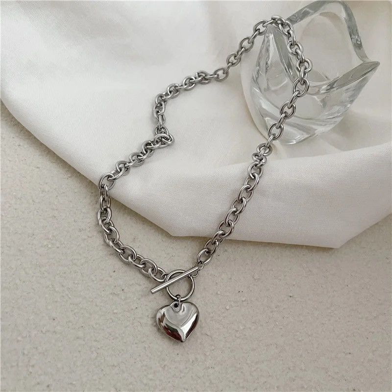 Jewelry Love Hearts Pendants Necklace Size ONE SIZE - 2 Thumbnail