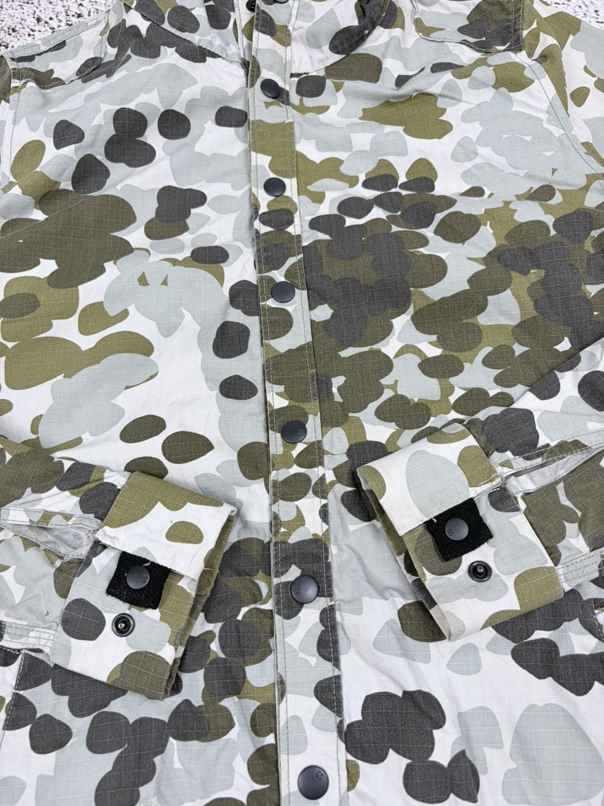 G-Star G-Star Raw Cargo Camo Fishtail Parka Jacket Ripstop S Size S / US 4 / IT 40 - 7 Thumbnail