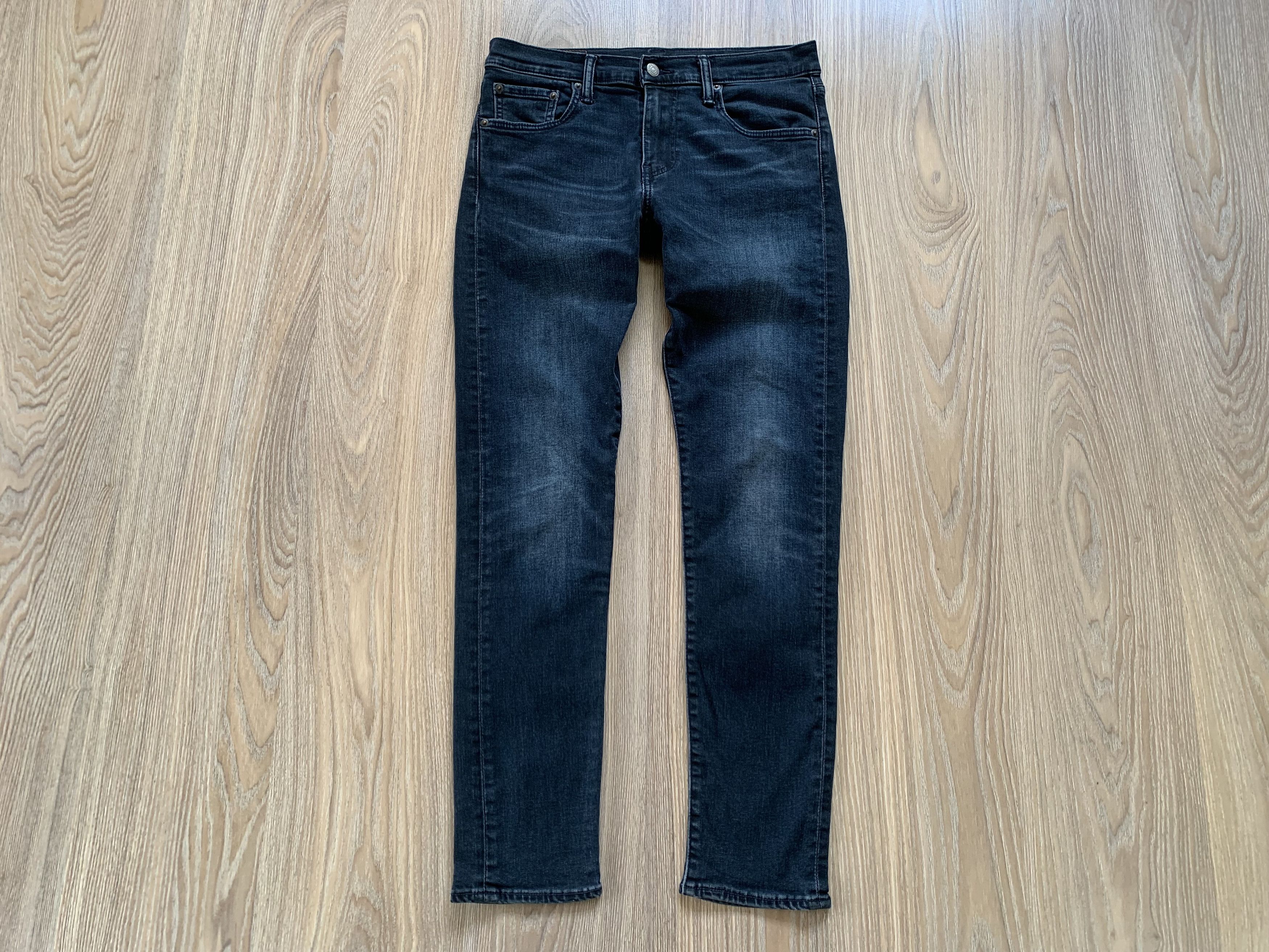 Levi's Levi's 512 Navy Blue Jeans Size US 30 / EU 46 - 3 Thumbnail