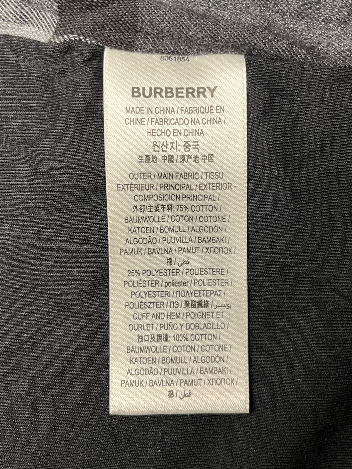 Burberry Burberry letter graphic zip hoodie Size US M / EU 48-50 / 2 - 4 Thumbnail