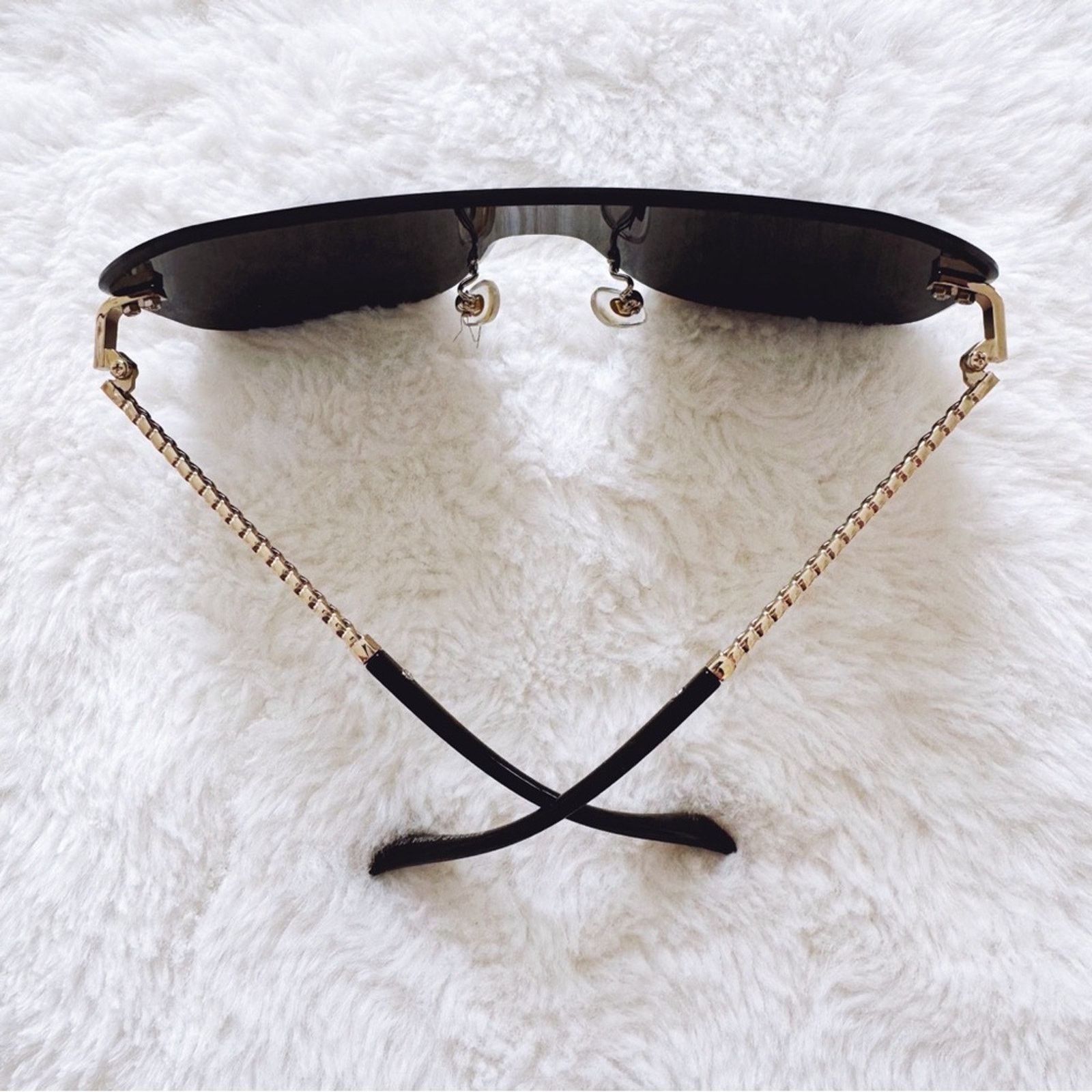 Other Piper Black Single-Lens Sunglasses Size ONE SIZE - 8 Thumbnail