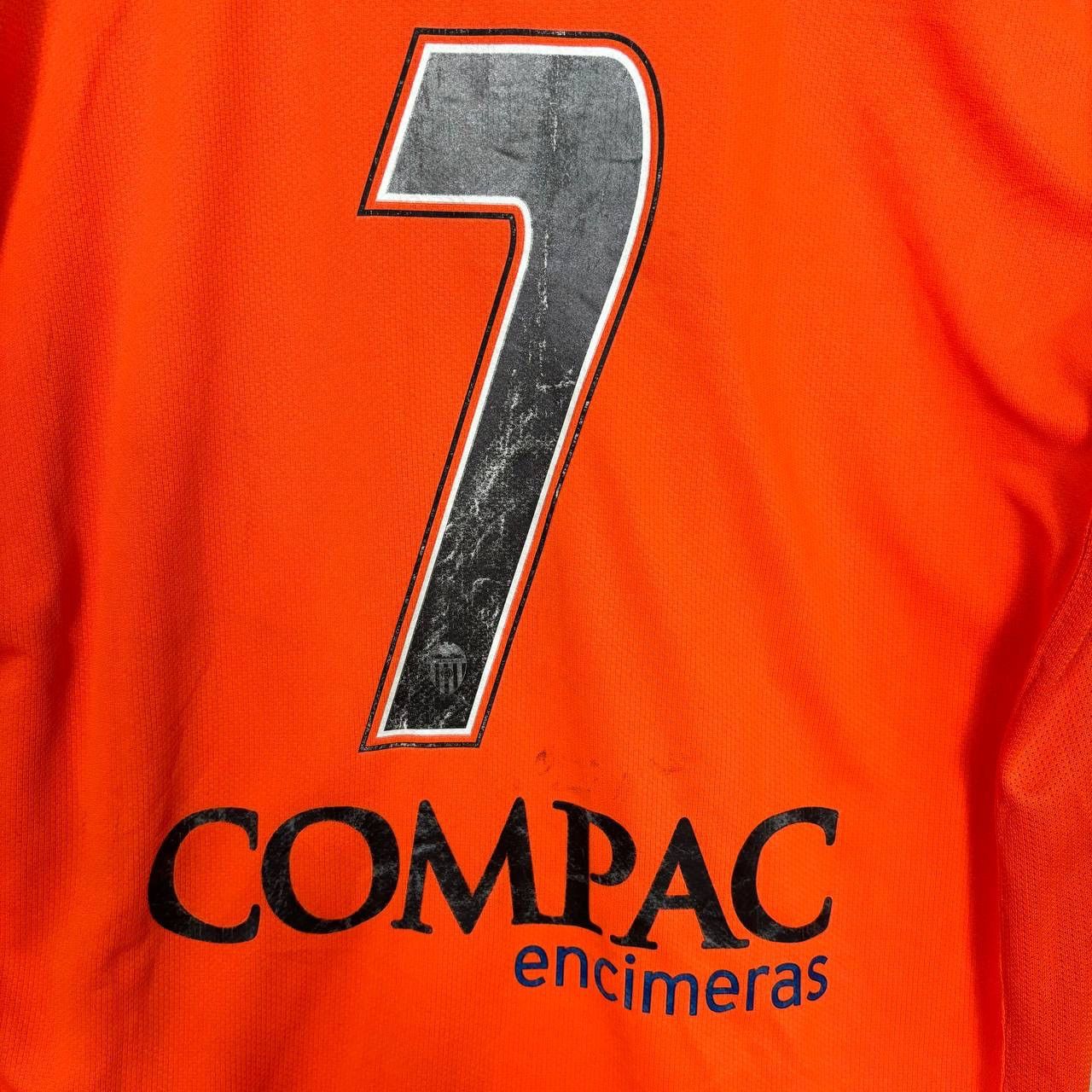 Nike NIKE 2007-08 VALENCIA CF DAVID VILLA L/S AWAY SHIRT JERSEY L Size US L / EU 52-54 / 3 - 7 Thumbnail
