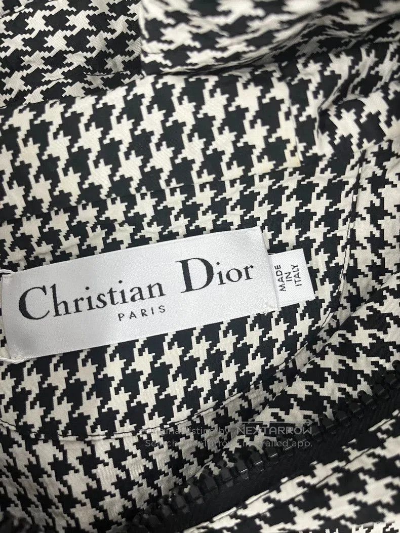 Dior Dior Houndstooth Windbreaker Coat. Size US XS / EU 42 / 0 - 4 Thumbnail