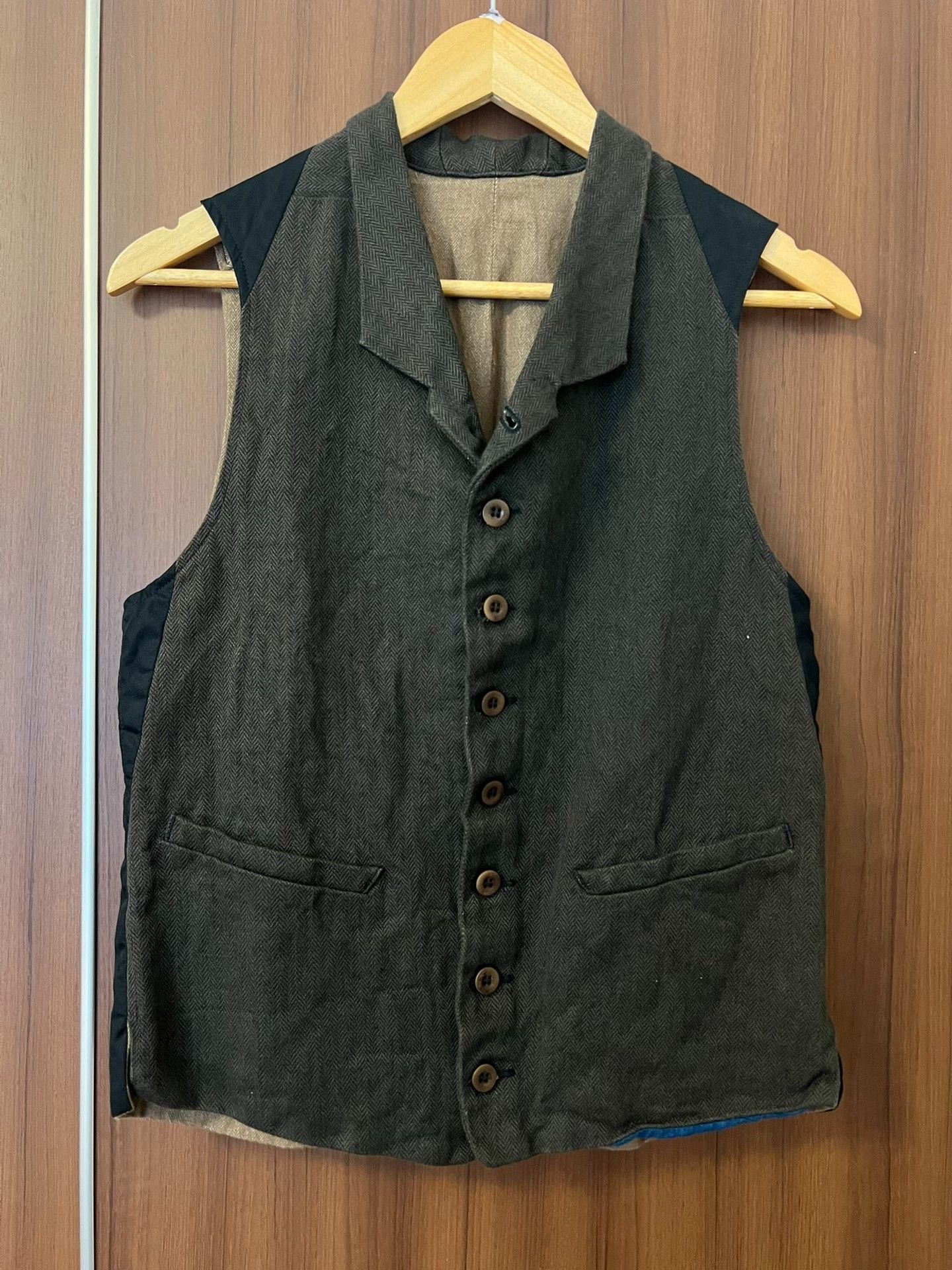 Mister Freedom Mister Freedom Vintage Fishbone Vest Size US XXS / EU 40 - 1 Thumbnail