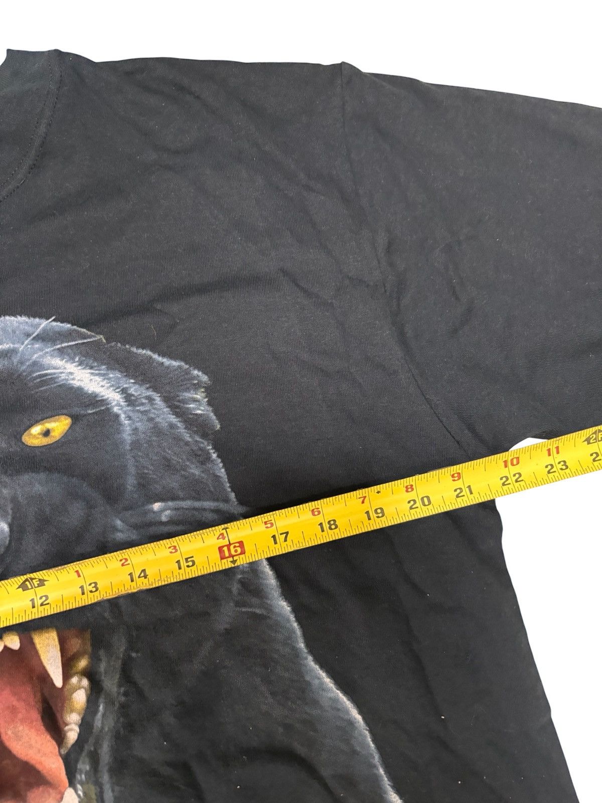 Anvil Vintage 90s Human-I-Tees Black Panther Nature T Shirt Size L Size US L / EU 52-54 / 3 - 7 Thumbnail