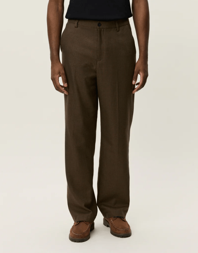 BNWT AW25 LES DEUX RANDALL HOUNDSTOOTH SUIT PANTS 34