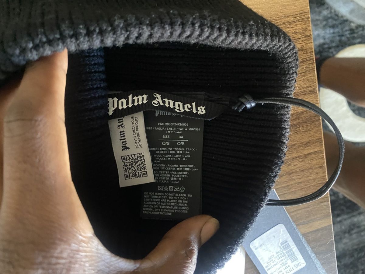 Palm Angels Bear In Mind Beanie Size ONE SIZE - 3 Thumbnail