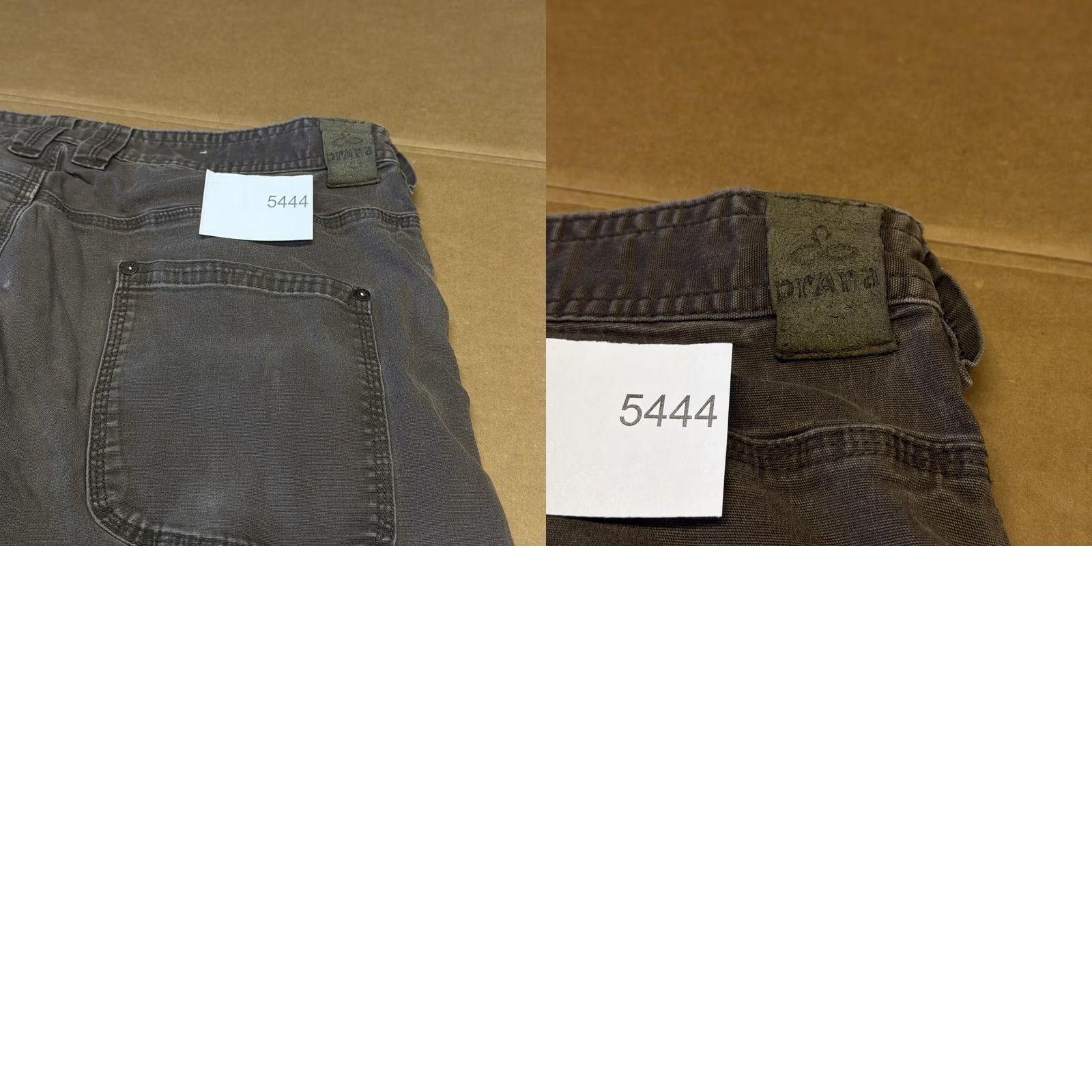 Prana prAna Mens Pants 33x32 Gray Breathe Canvas Carpenter Relaxed Straight Casual Pants Size US 33 - 11 Thumbnail