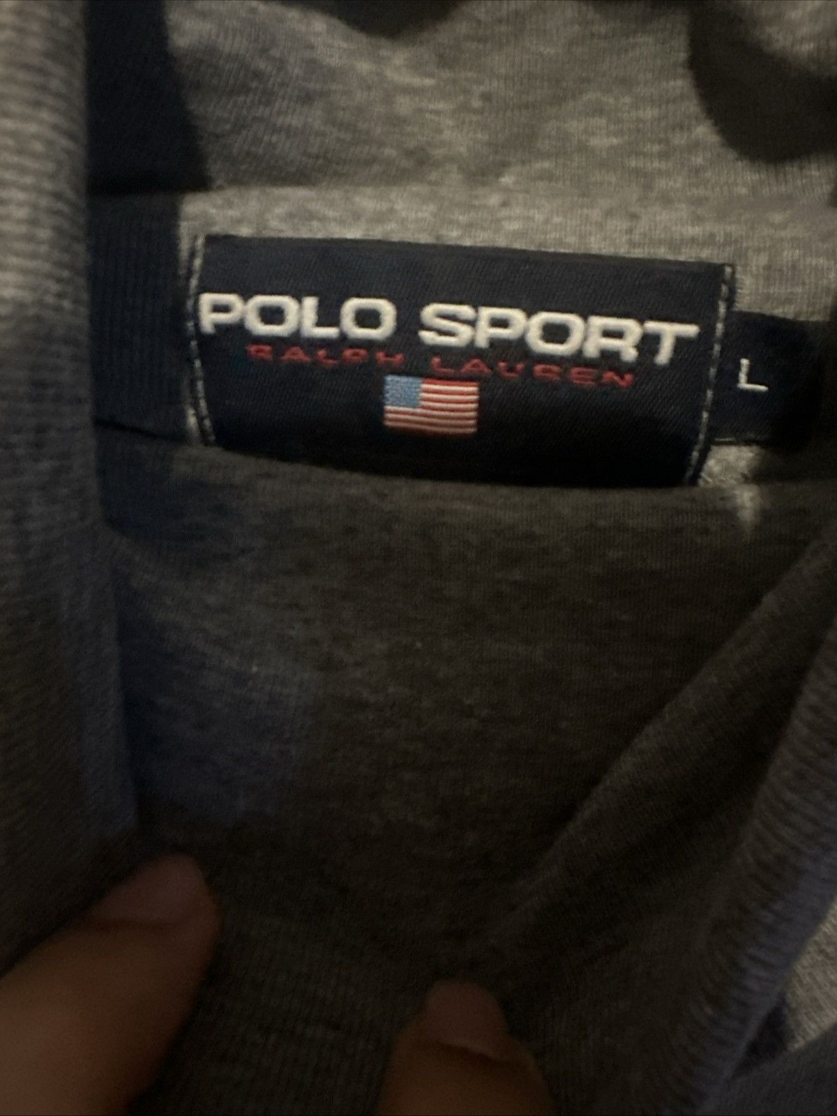 Polo Ralph Lauren Polo Sport By Ralph Lauren Men’s Turtleneck Gray Size L Size US L / EU 52-54 / 3 - 3 Thumbnail