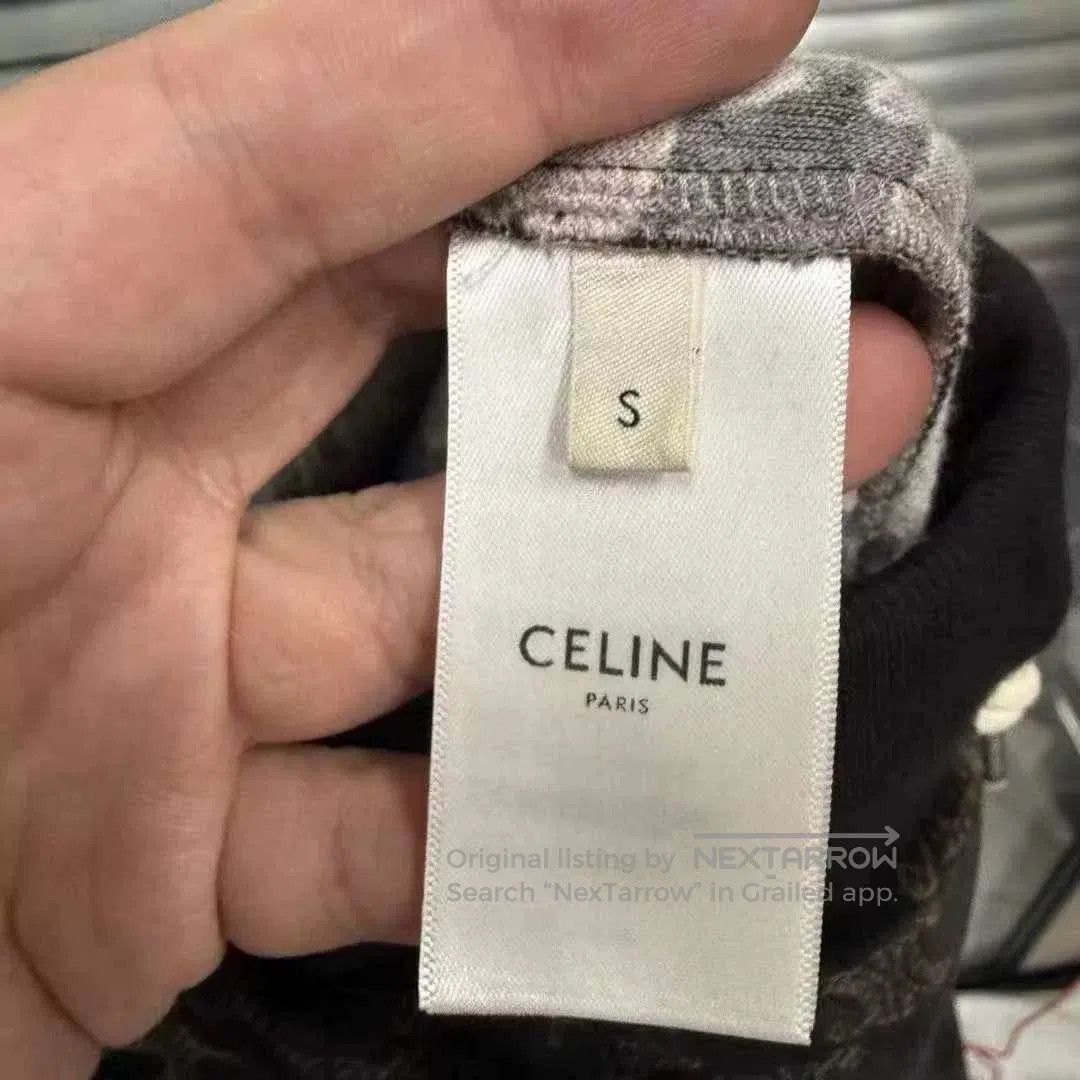 Other Celine Triomphe Monogram Logo Pants S. Size 26" / US 2 / IT 38 - 4 Thumbnail