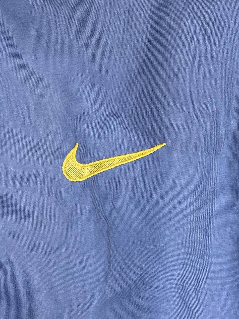 Nike × Vintage Nike Vintage Big Logo Swoosh Windbreaker Light Jacket Size US L / EU 52-54 / 3 - 7 Thumbnail