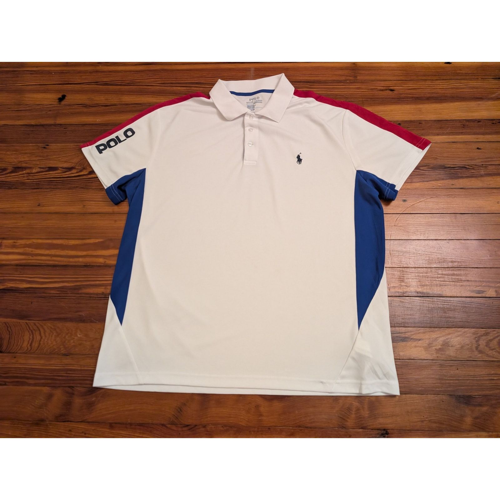 Ralph Lauren Polo Ralph Lauren Performance Polo White Mens L Size US L / EU 52-54 / 3 - 1 Thumbnail