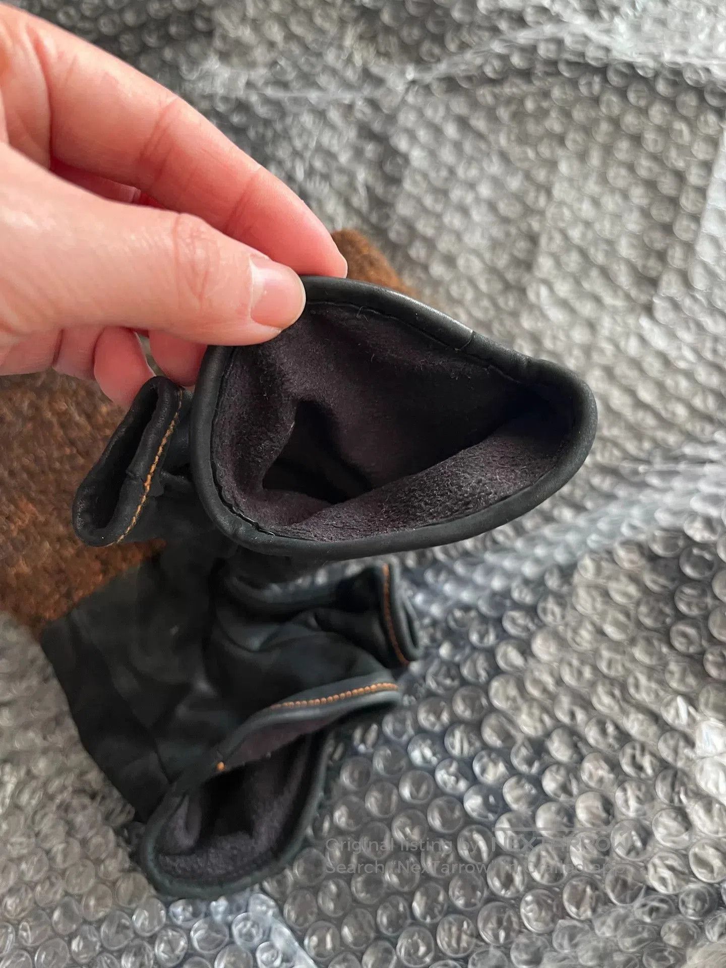 Vivienne Westwood Vivienne Westwood Leather Knit Gloves. Size ONE SIZE - 7 Thumbnail