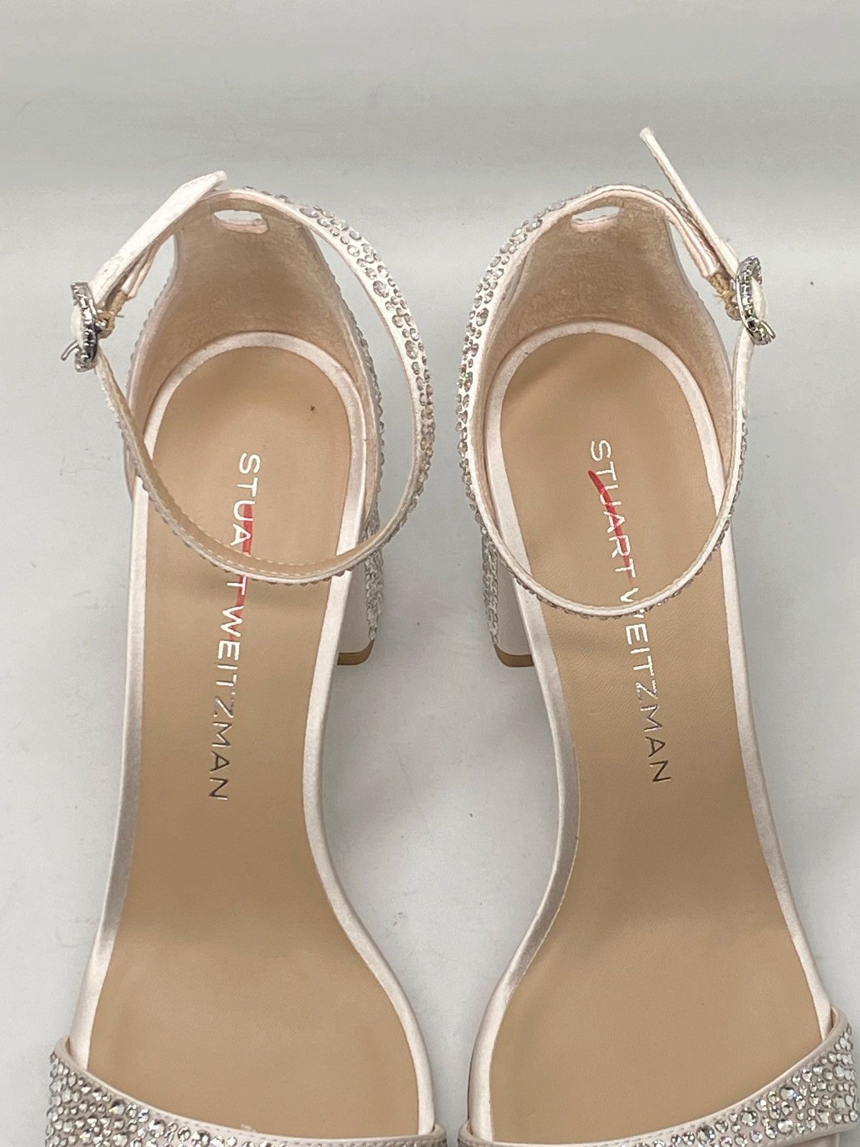 Stuart Weitzman Stuart Weitzman Shine Crystal Embellished Sandal size 8.5 Size US 8.5 / IT 38.5 - 12 Thumbnail