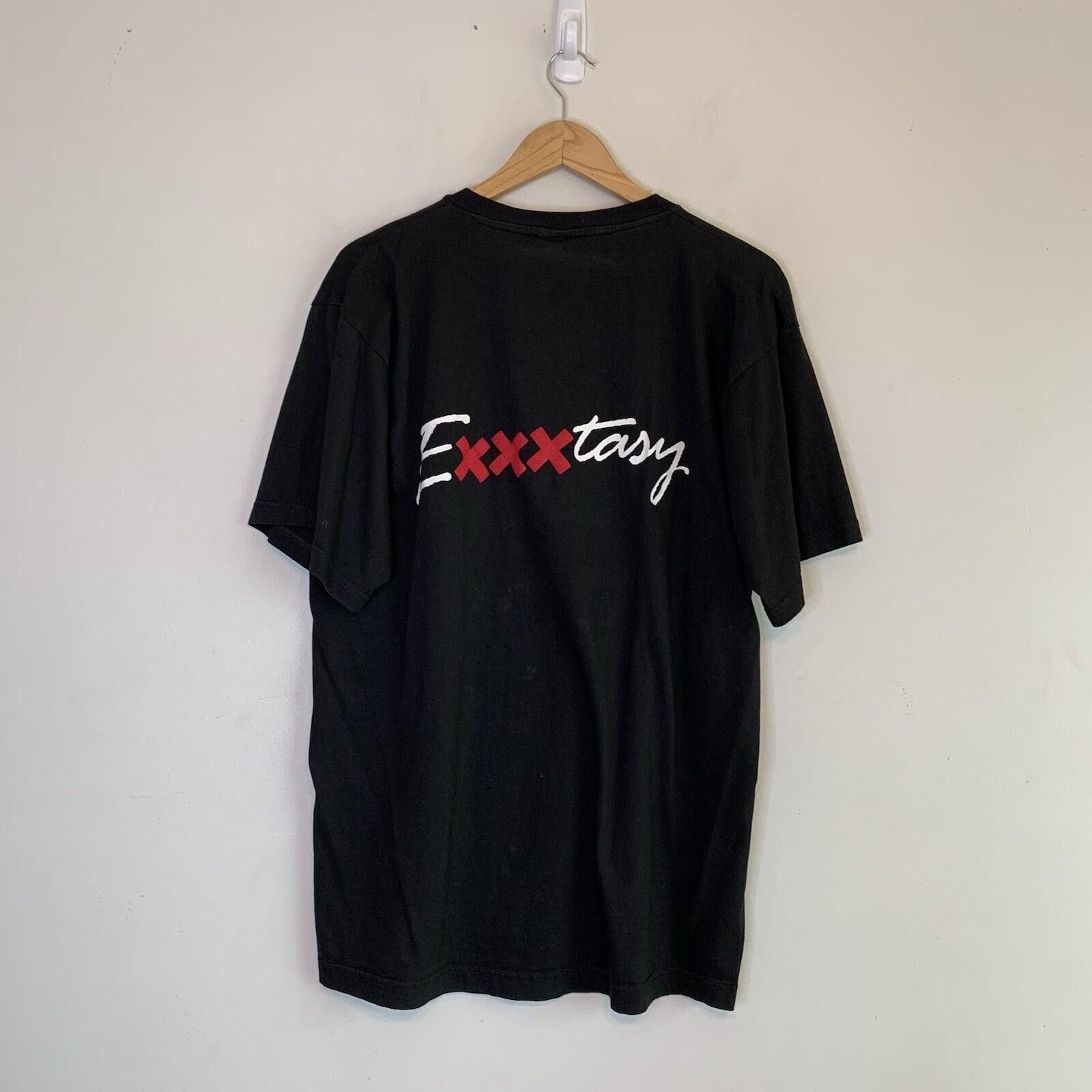 Vintage Vintage 2000 Exxxtasy Shirt Black Size XL Size US XL / EU 56 / 4 - 3 Thumbnail