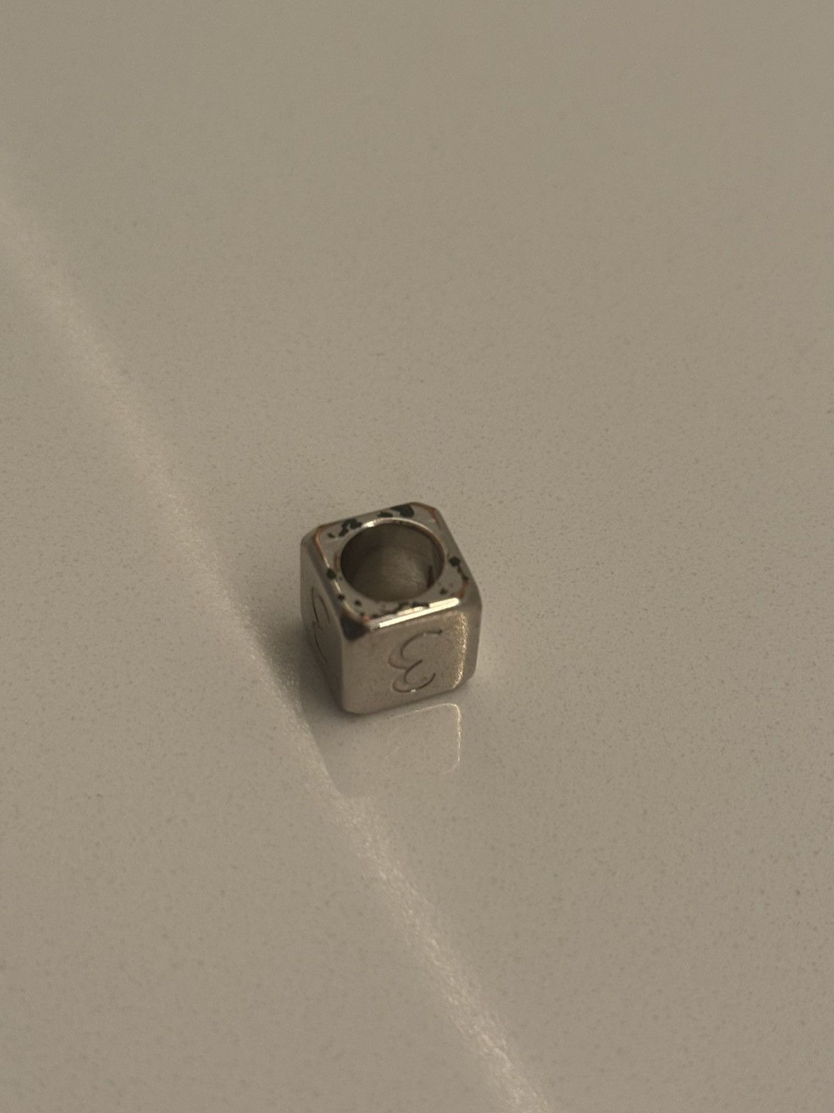 Loewe silver small 3 dice!! Size ONE SIZE - 3 Thumbnail