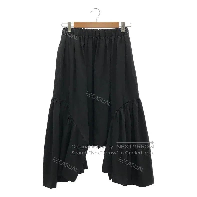 Comme des Garcons Comme Des Garcons size XS Black 100% wool pleated wide leg Size 23" - 2 Thumbnail
