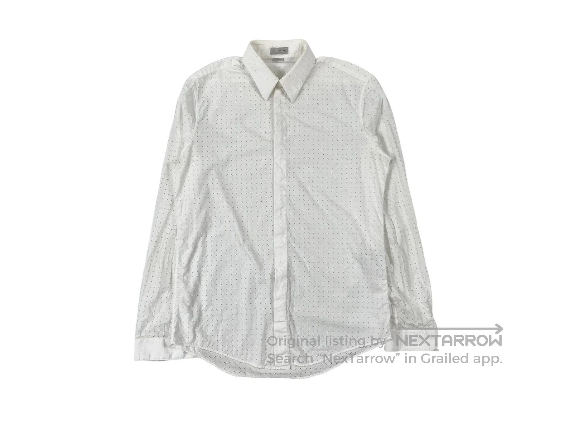 Balenciaga Balenciaga size 41 Cutout White Shirt Size US L / EU 52-54 / 3 - 1 Thumbnail