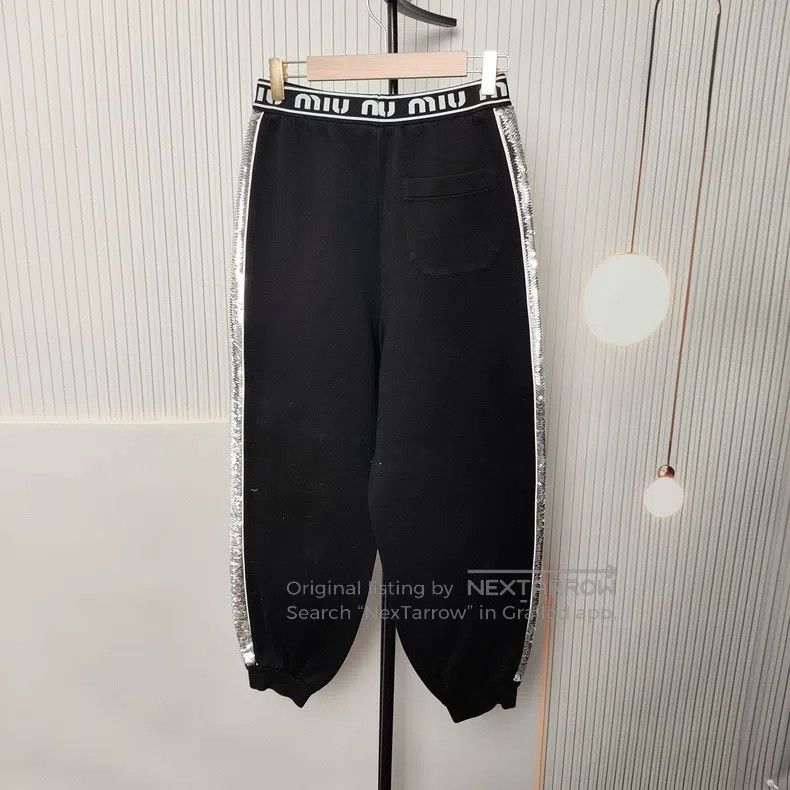 Miu Miu Miu Miu Size S Lady's scale trousers Size 24" / US 00 / IT 34 - 2 Thumbnail